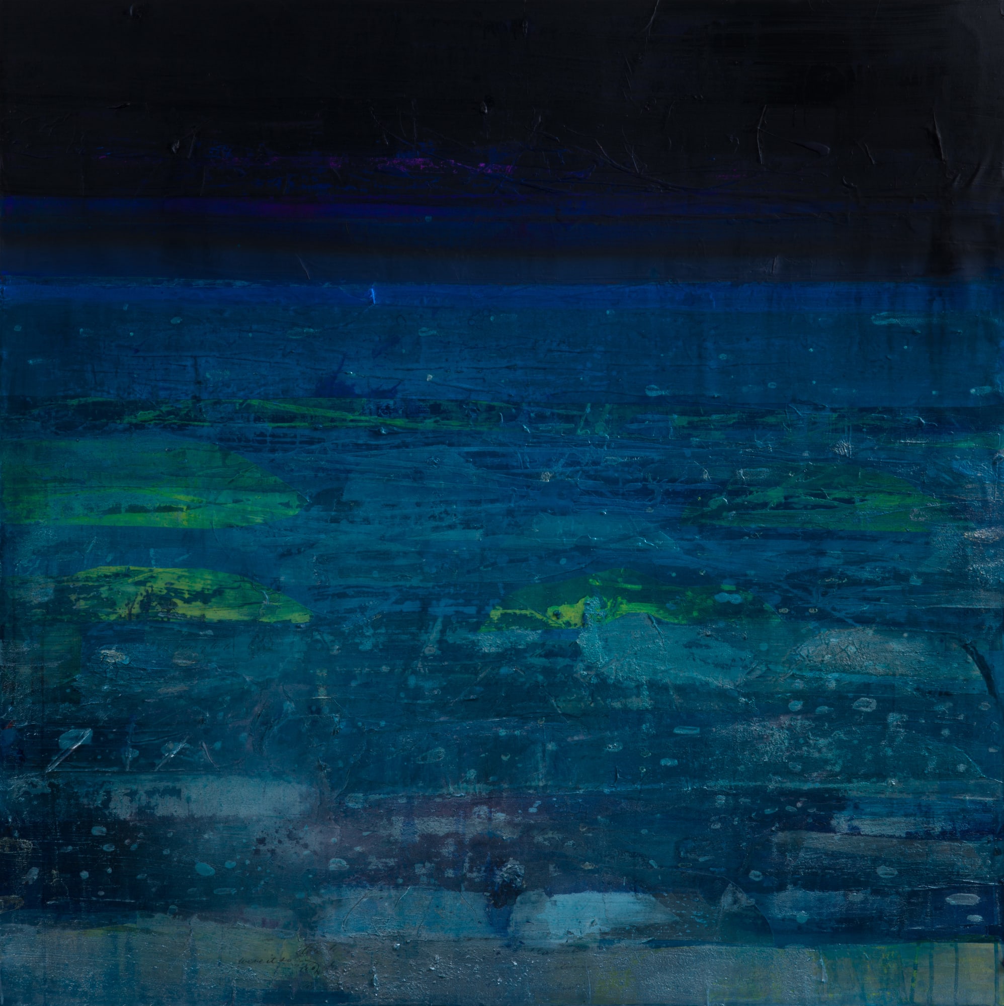 Barbara Rae RSA, Ice Field, 2017