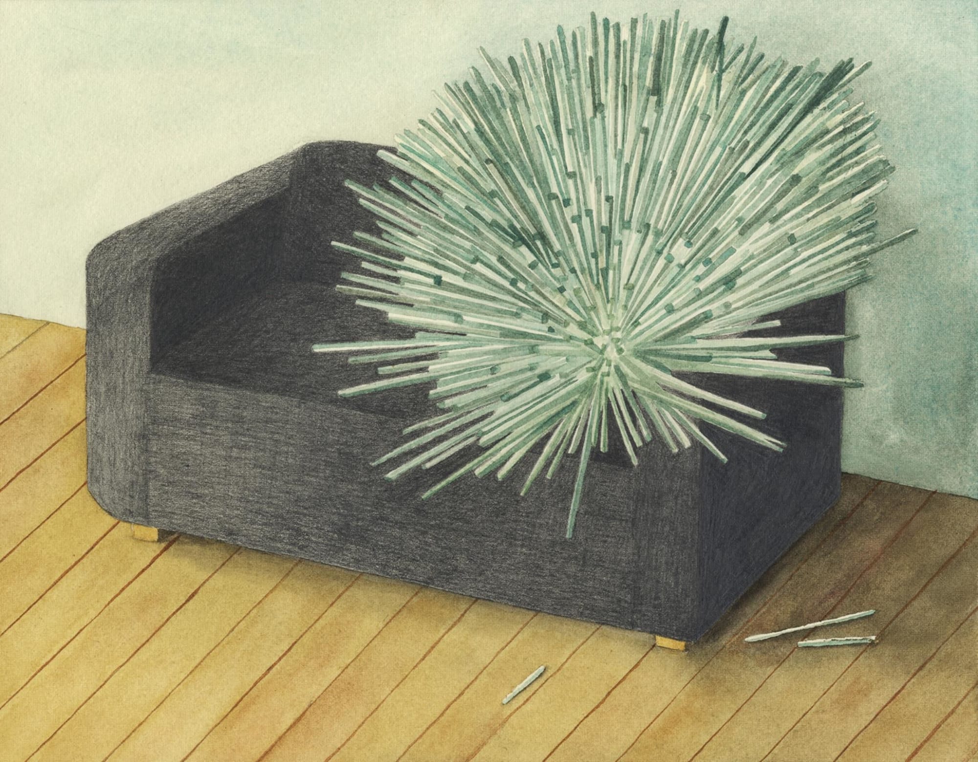 Daisy Richardson, Crystal Sofa, 2020