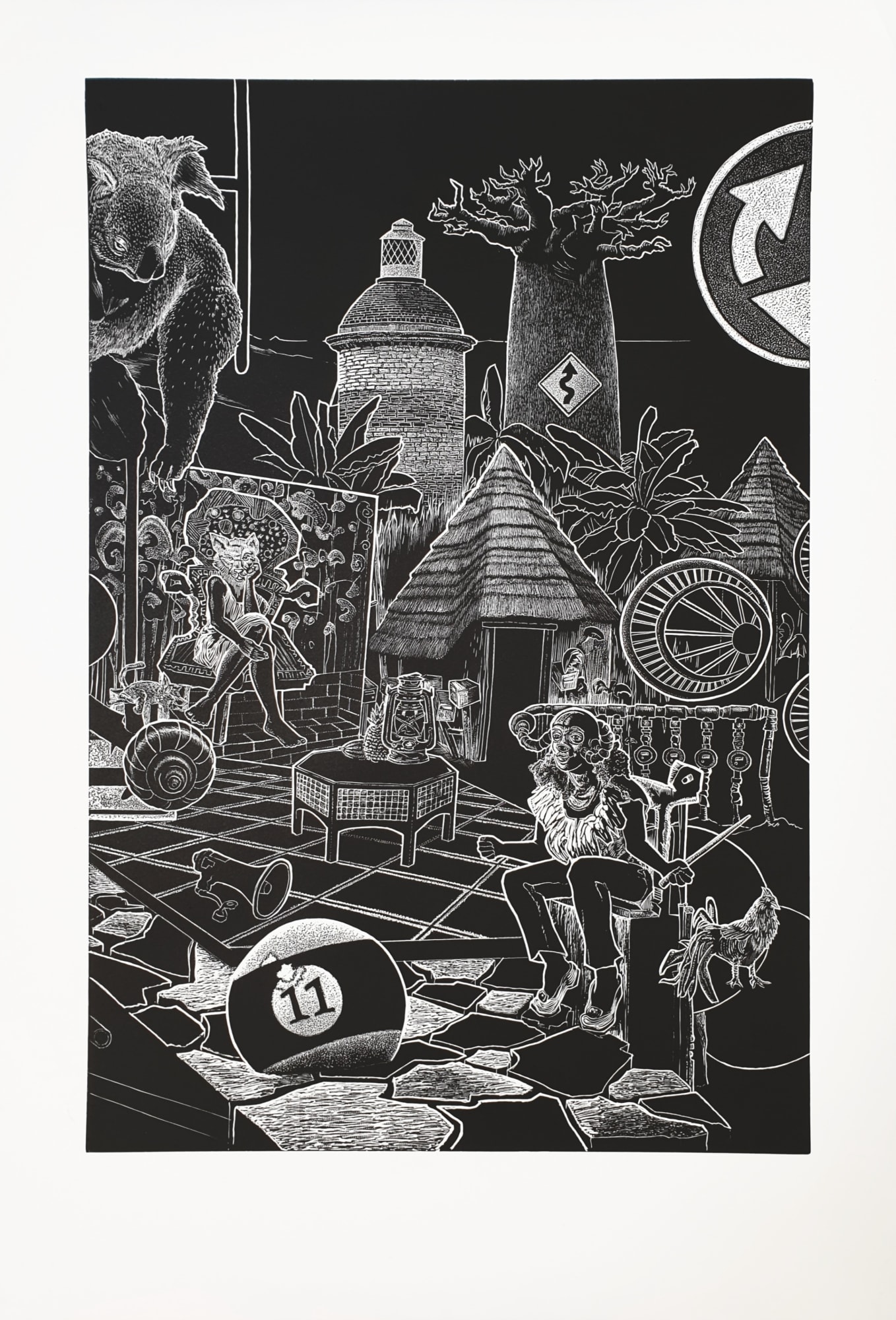 Ade Adesina RSA and Florence Poirier Nkpa, Meta’physique 3