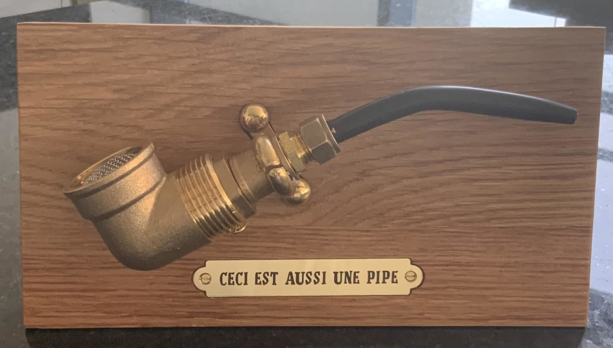 Martin Bartos, The Fidelity of Sculpture (Ceci est aussi une pipe)