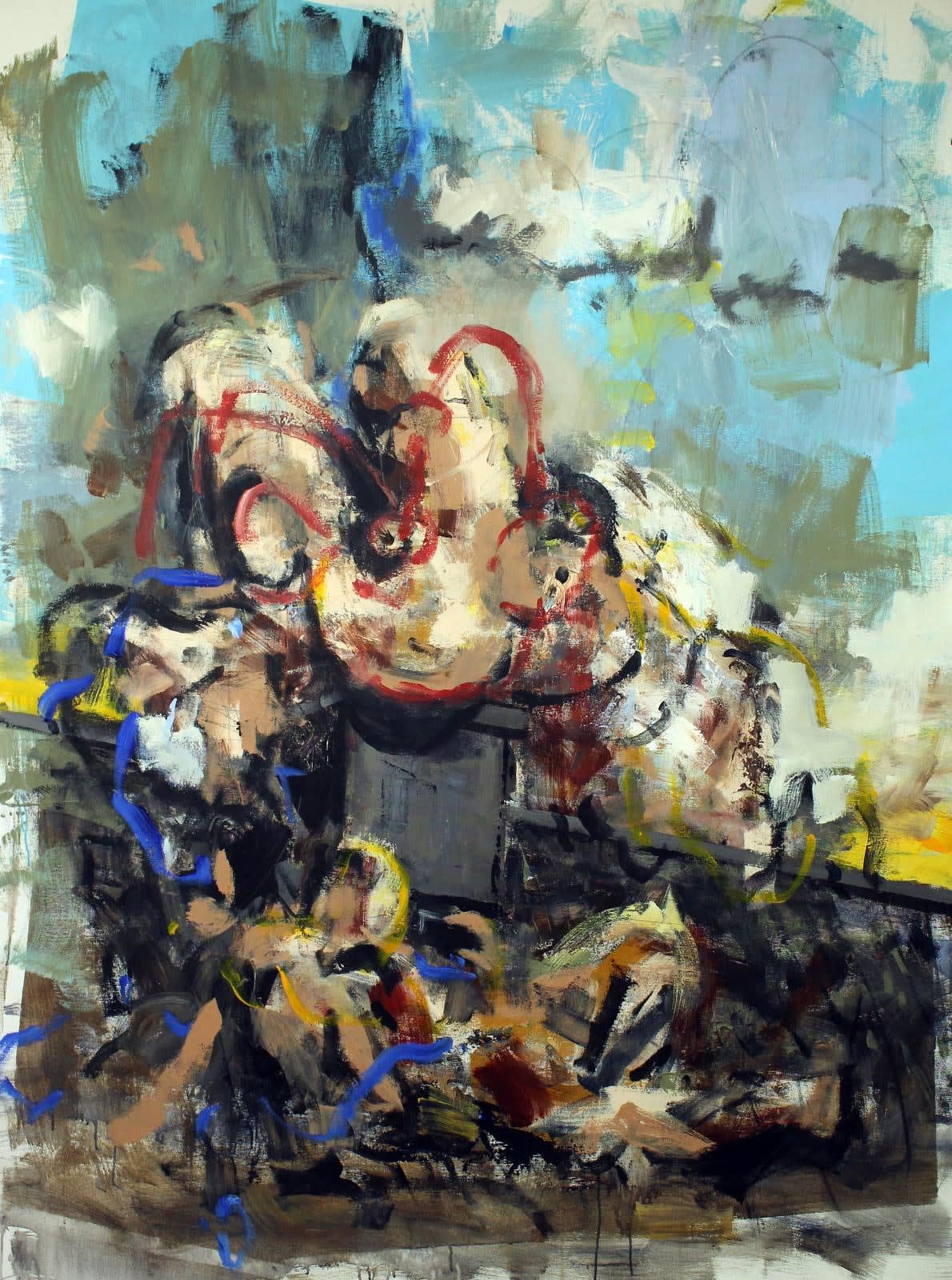 Jeff Barnhart, Into Place (Chimney), 2024