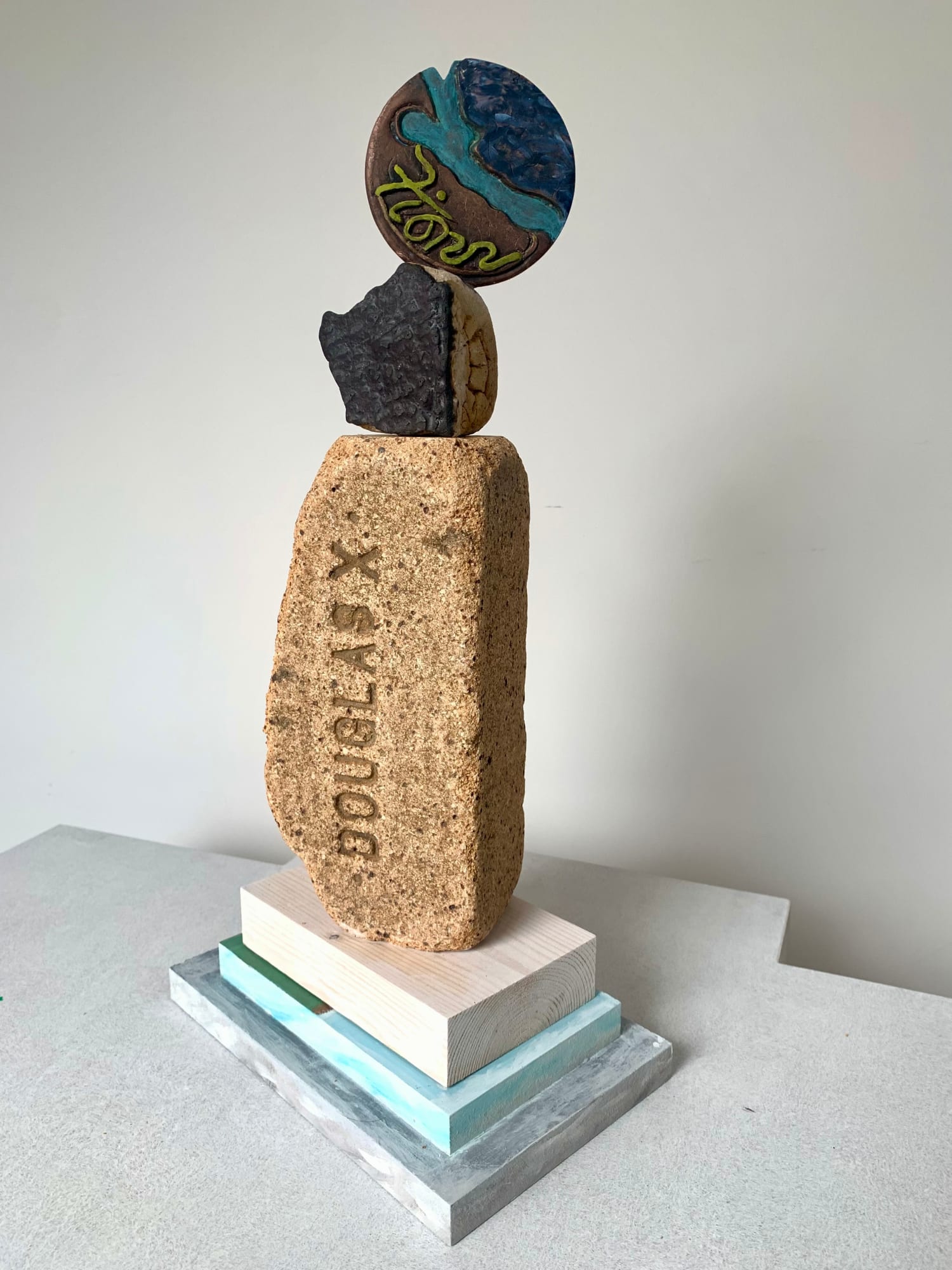 Fiona Dean RSA, Landscape Offerings: Assembled Landscape, Fionn & Criffel