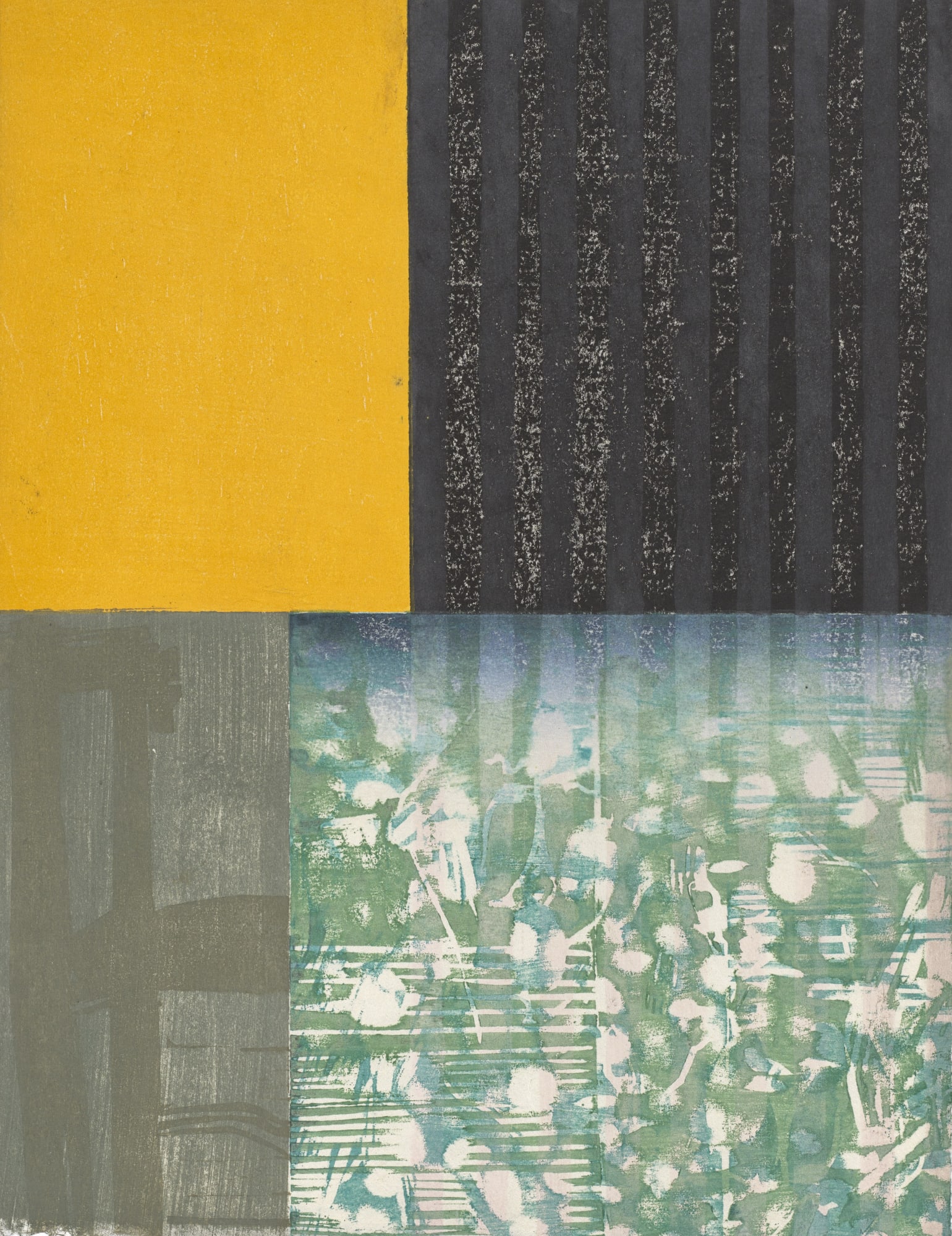 Paul Furneaux RSA, Untitled: Rain: Yellow