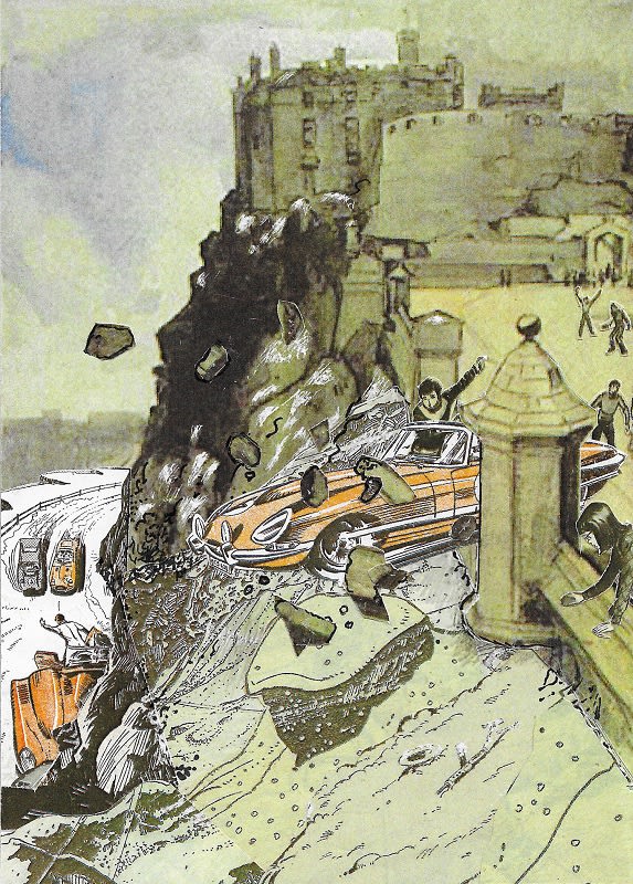 David Mach HRSA, Cliffhanger IV