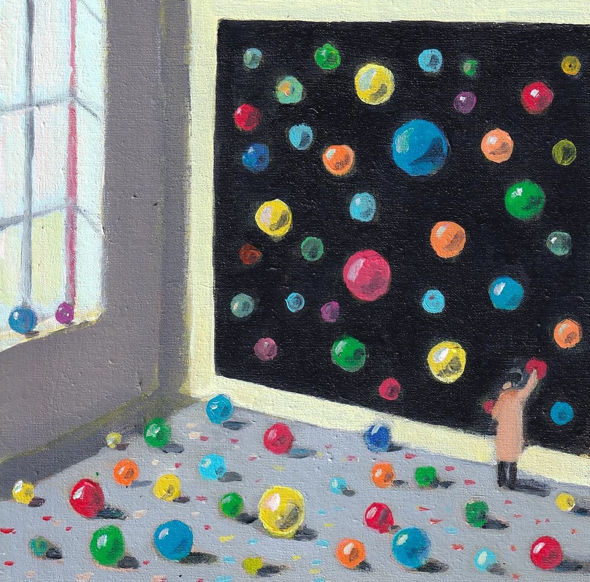 John Brown, Builders 14 (Atoms), 2024