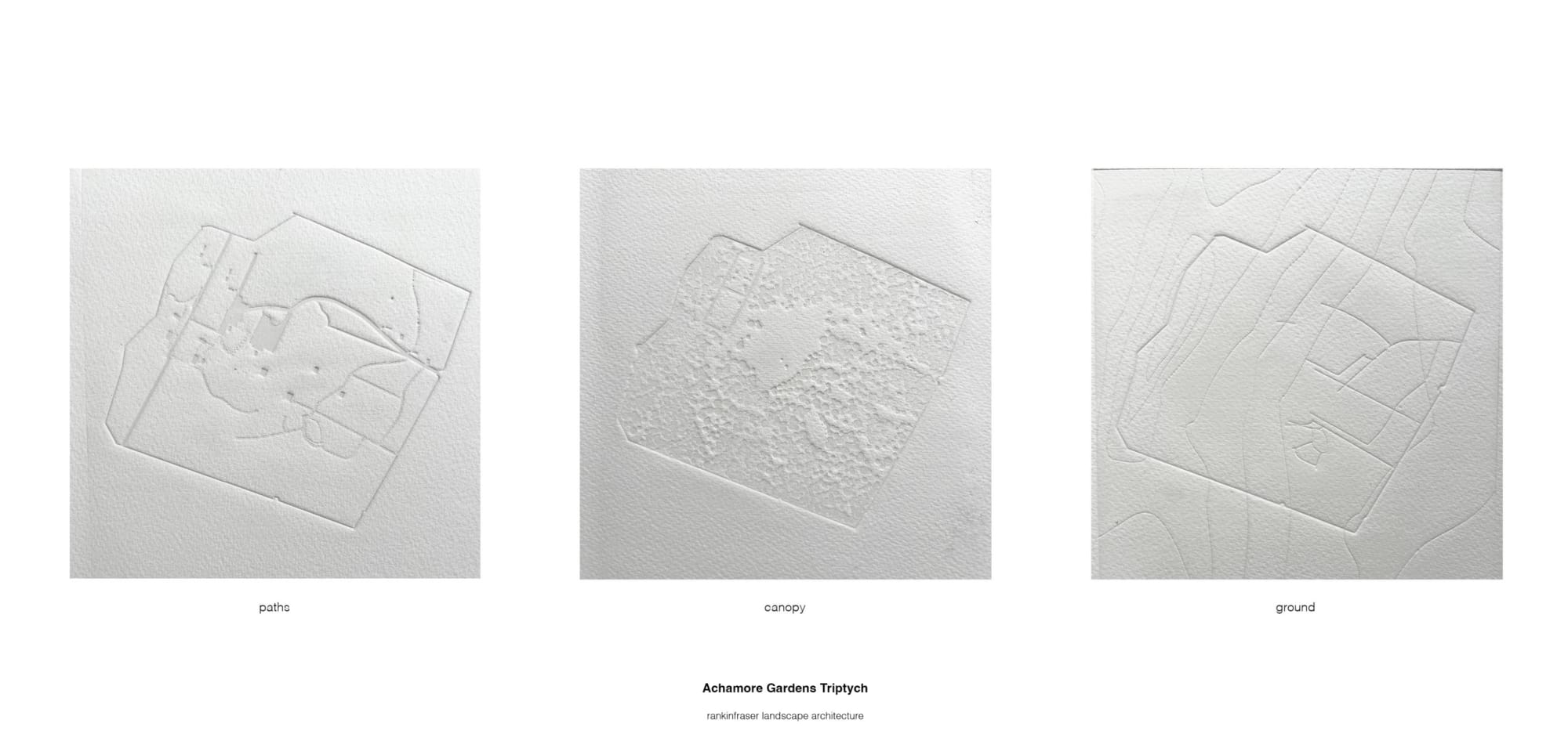 rankinfraser landscape architecture, Achamore Gardens Triptych