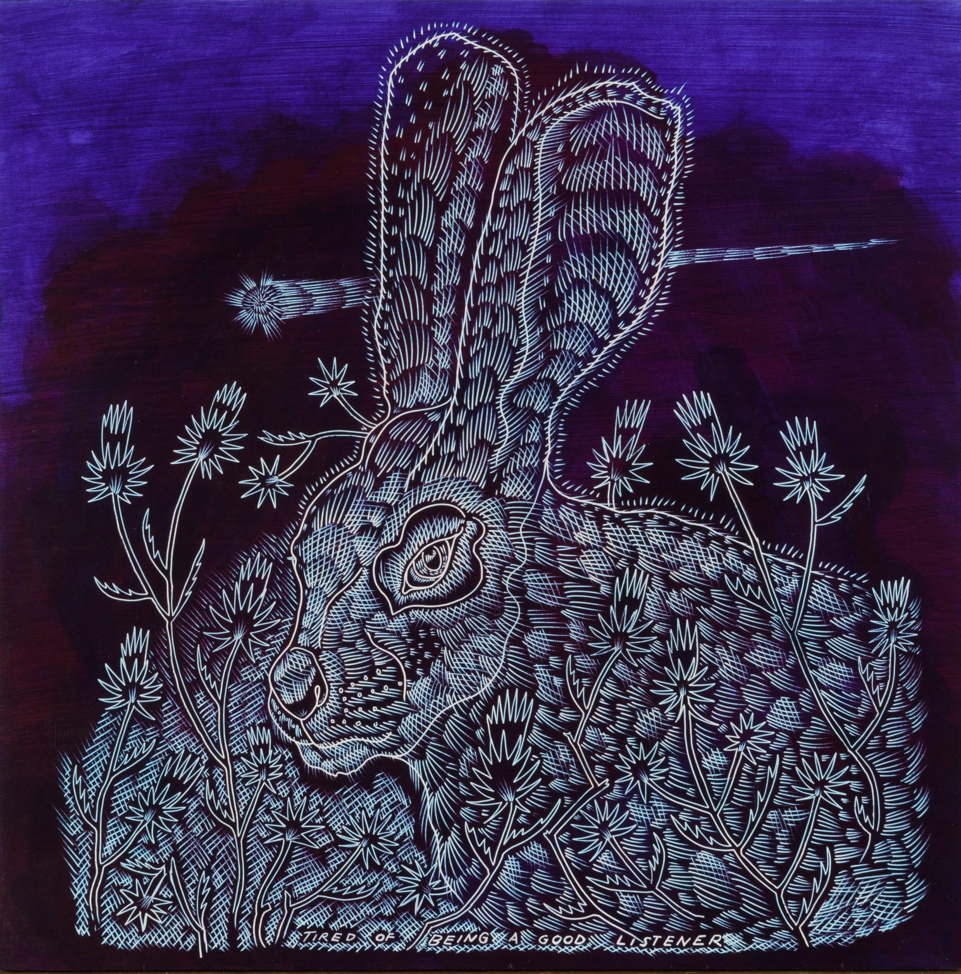 Richard Armendariz, Tired of Being a Good Listener, 2020