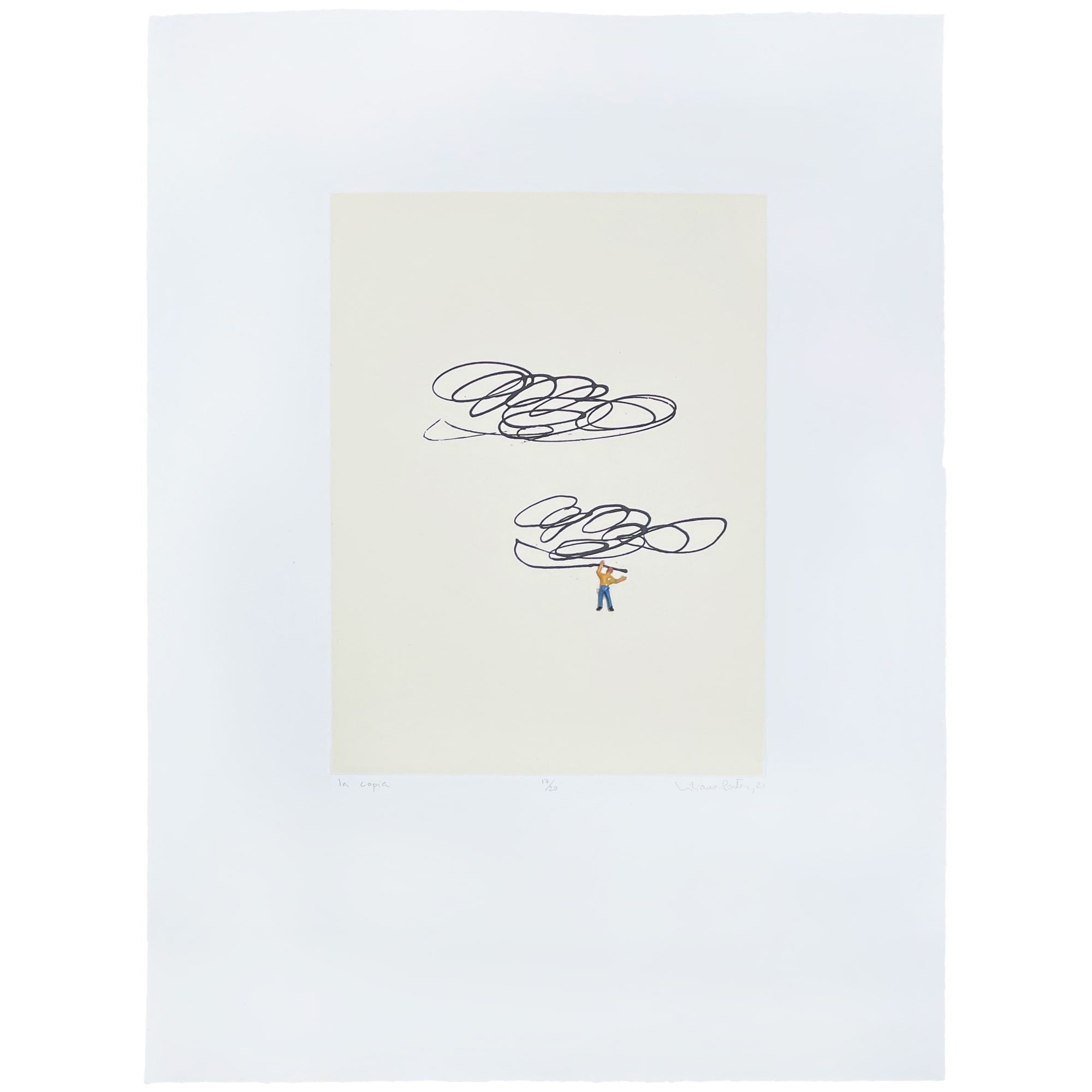 Liliana Porter, La copia, 2021