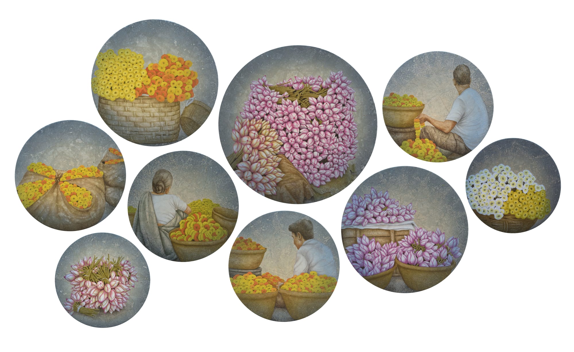 Gulab Kapadiya, Flower Market