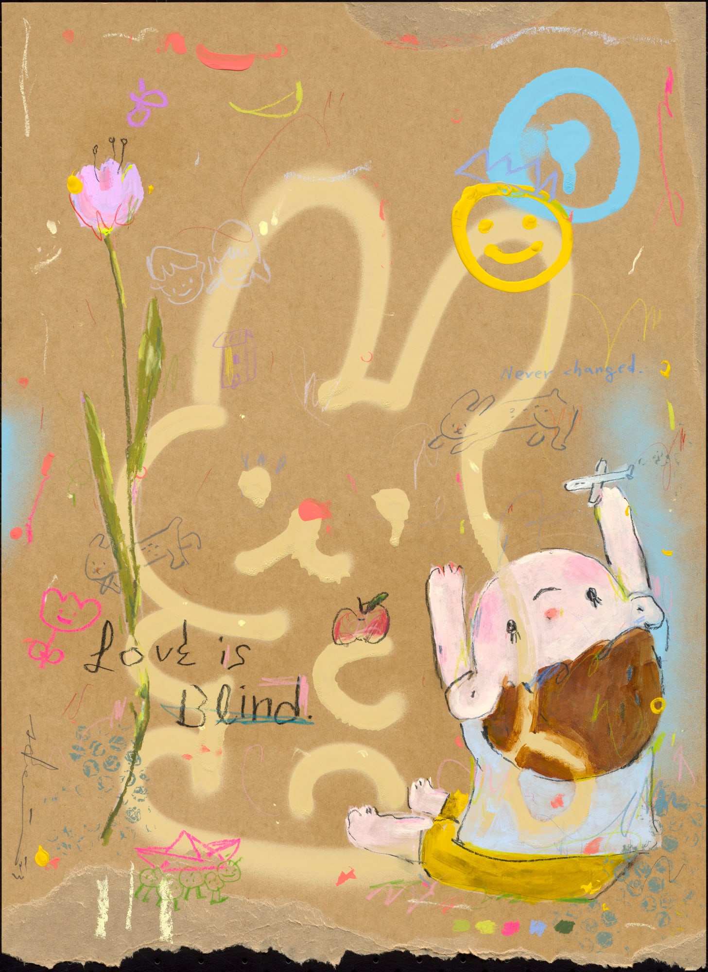 林彥良 Yen Liang Lin, Blind love , 2023