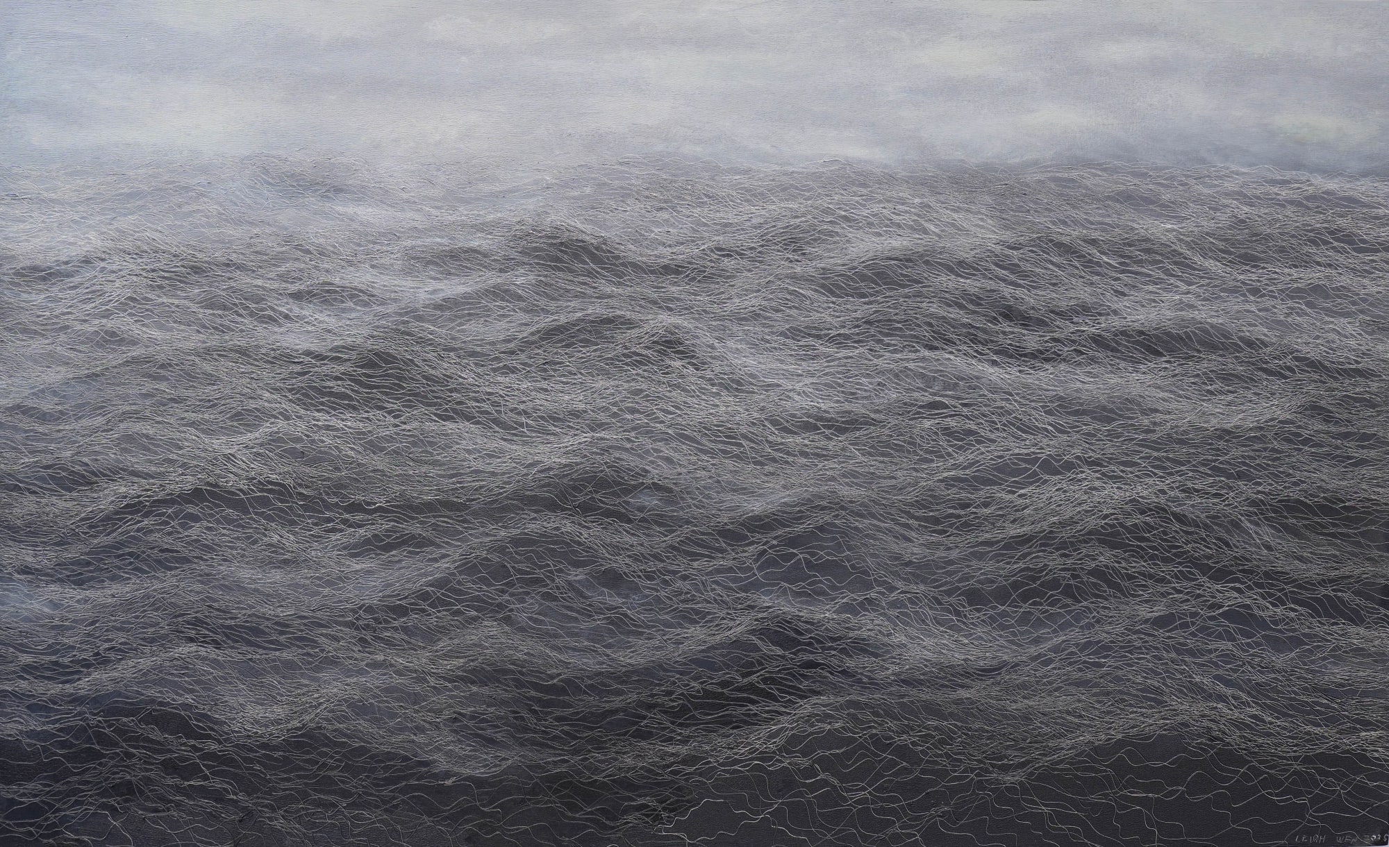 鄭麗雲, 銀色的月光 Under The Silver Moon Vlll, 2025