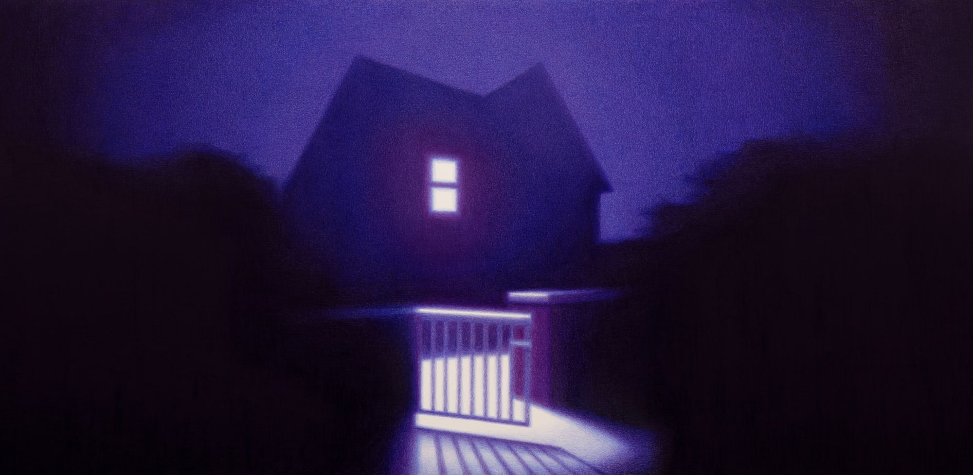 Steffen Kern, House with Fence Gate, 2023
