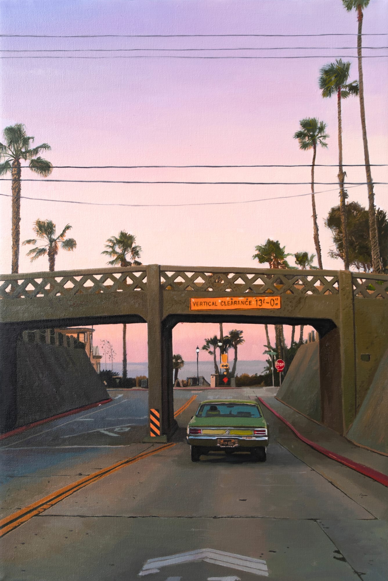 Yigal Ozeri, Vertical Clearance, 2024