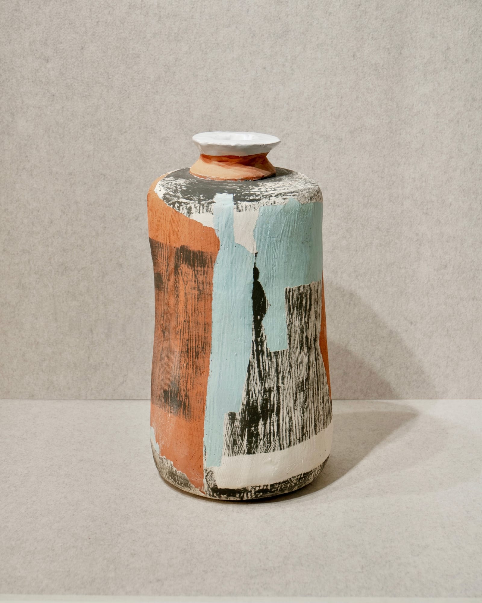 Eddie Knevett, Dazzleships Shadows pale blue, 2024