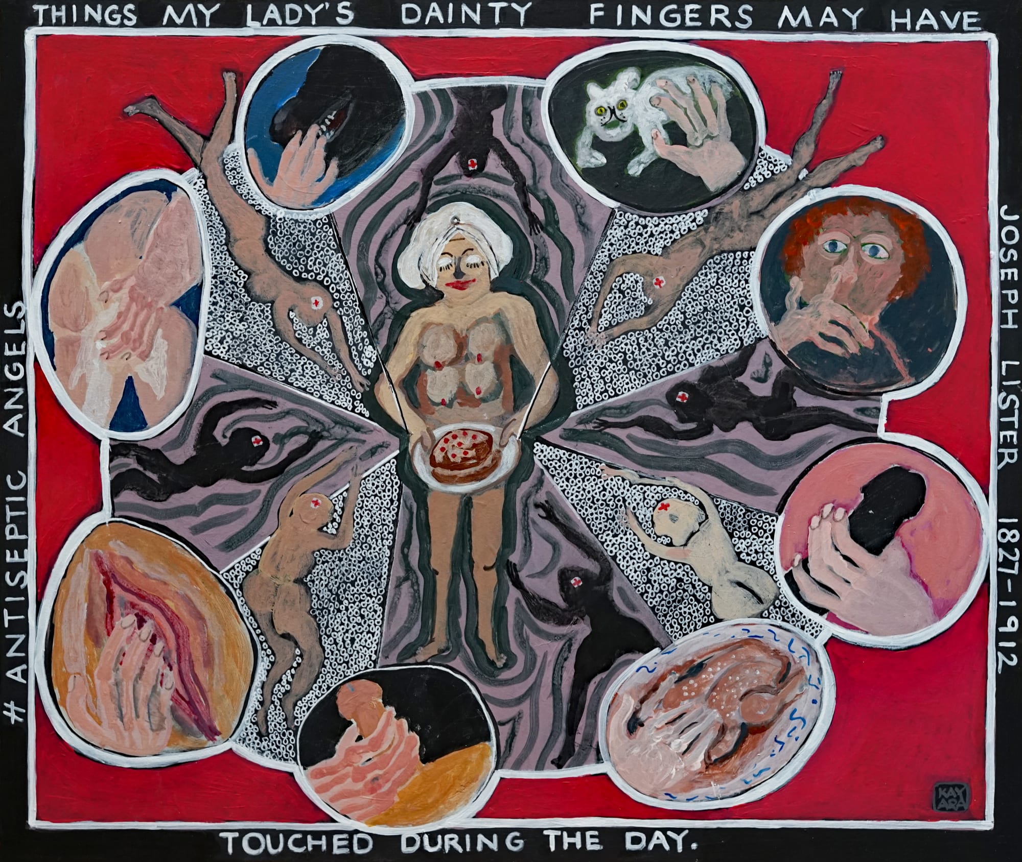 Kay Le Seelleur Ara, Things My Ladies Dainty Figures May Have Touched During The Day, 2024