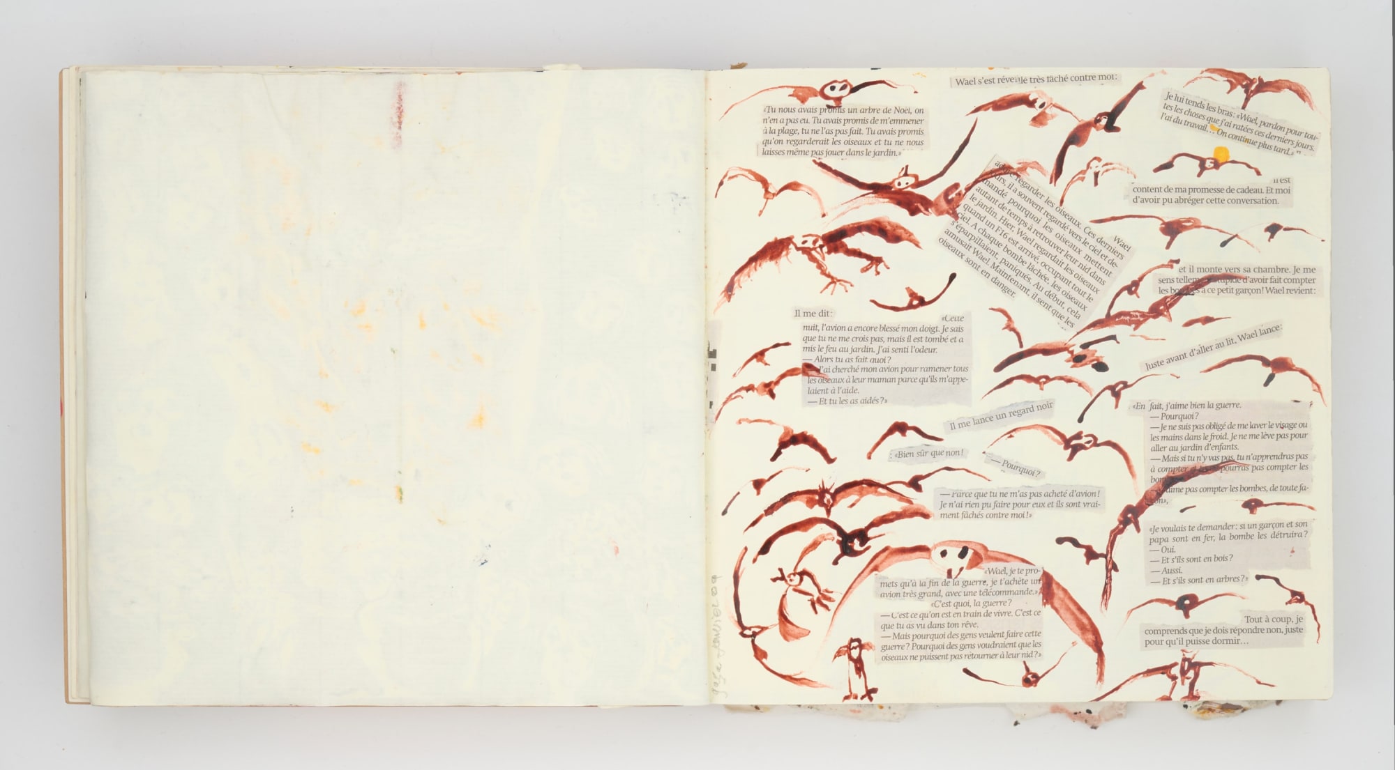 Sabine Monirys, The sketchbooks