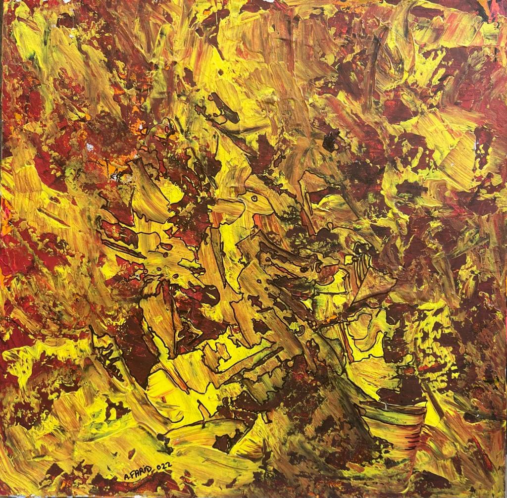 Ahmed Farid, In the Wind I, 2021