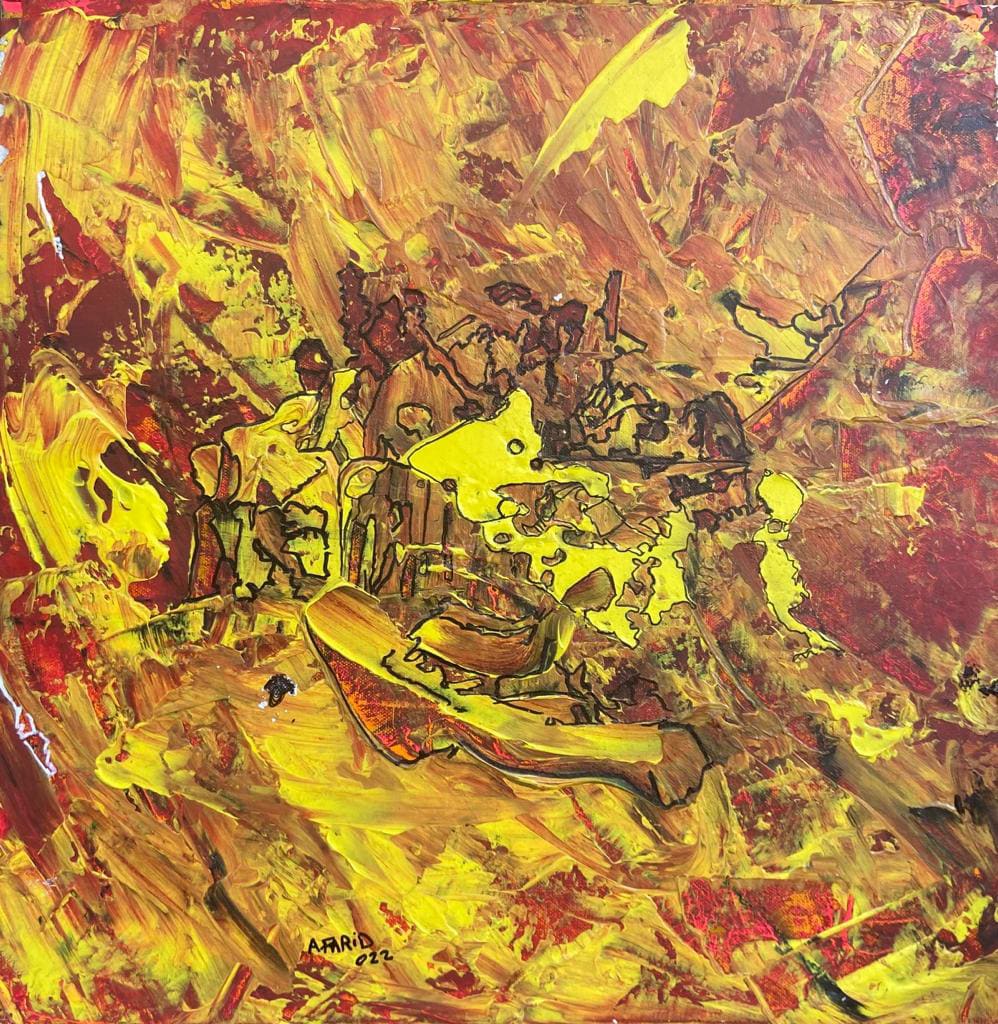 Ahmed Farid, In the Wind II, 2021