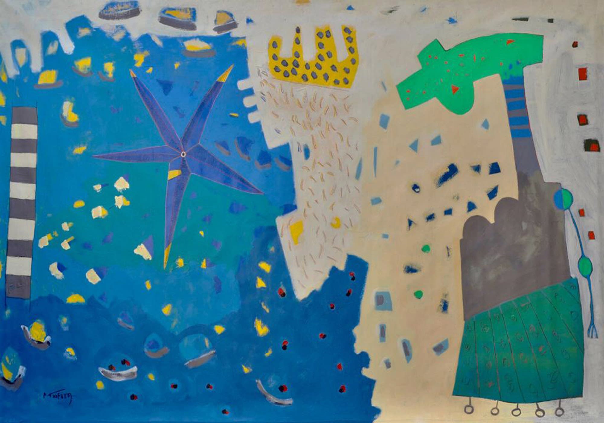 Ahmed Gaafary, Sand and Surf, 2022