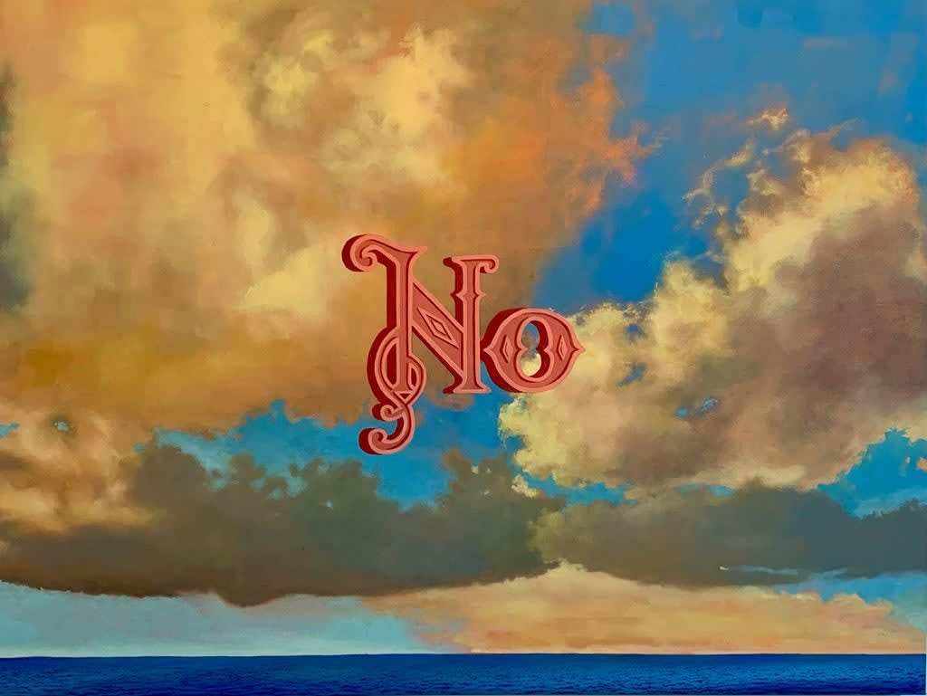 Wayne White, NO, 2022