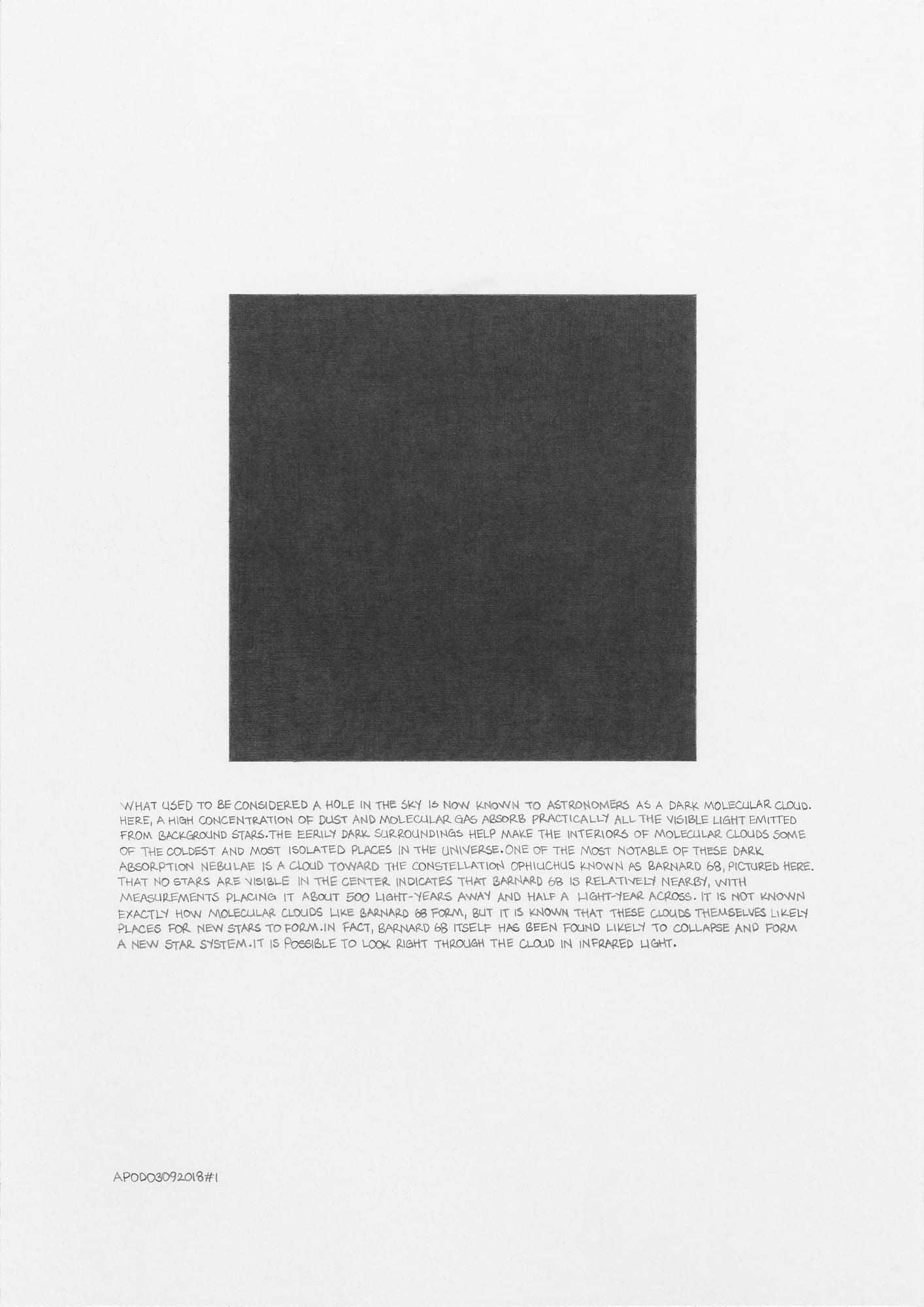 Yağız Özgen, APOD03092018#1 , 2018