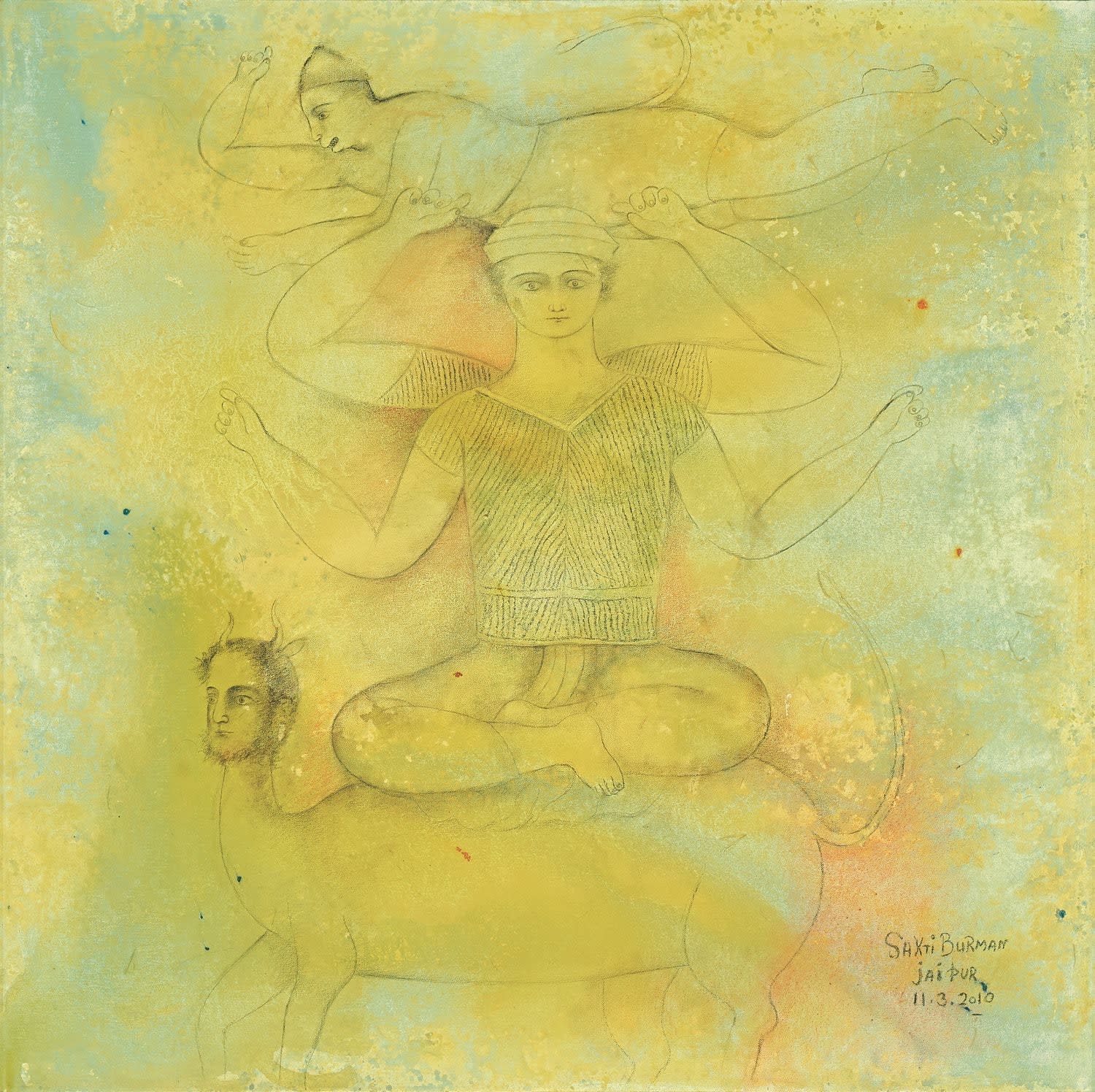 Sakti Burman, Untitled, 2010