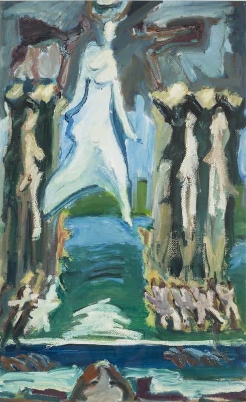 Alan Pearson, Dunedin Crucifixion, 1987