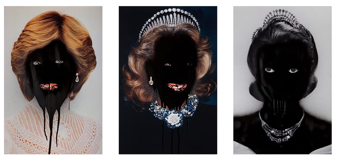 Tony Garifalakis, Triptych #1 from the series Bloodline, 2014