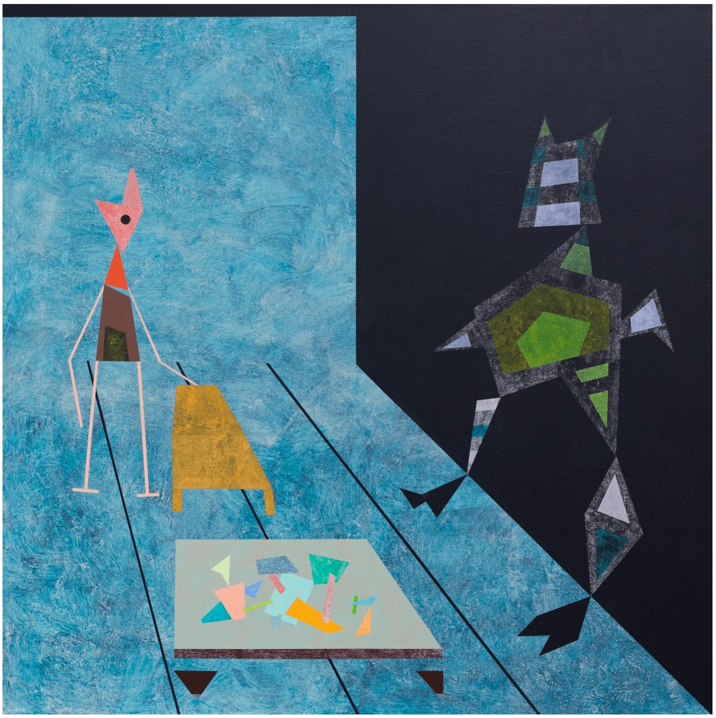 Ruthorn Rujianurak, Yellow Chair, 2023