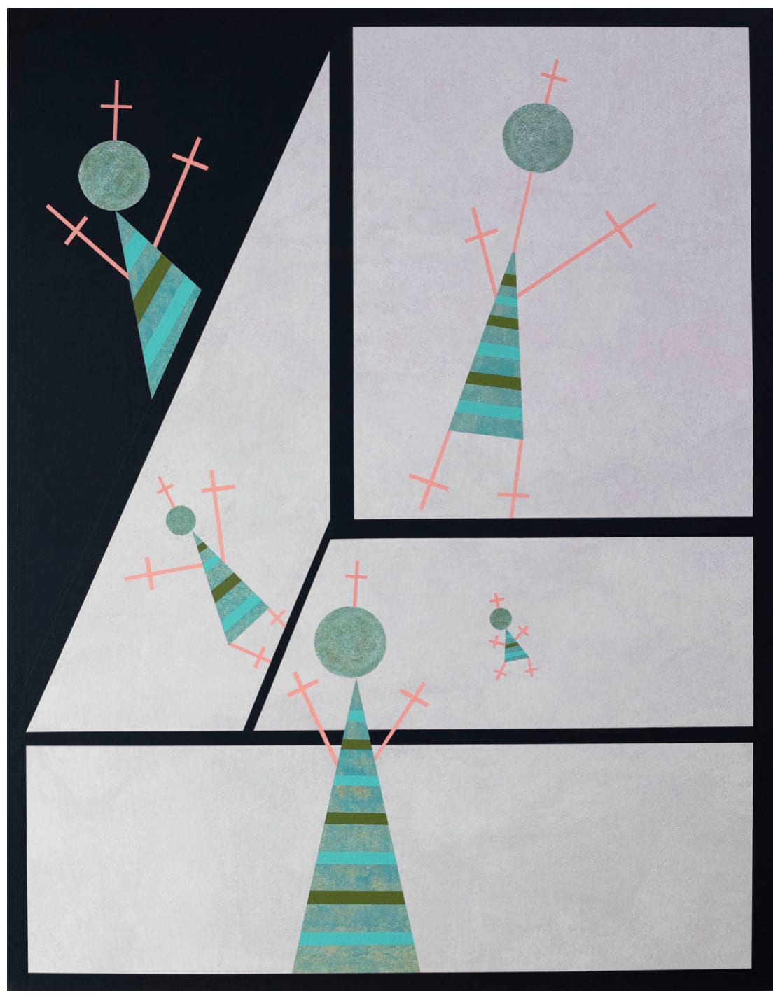 Ruthorn Rujianurak, The box 90x70 cm, 2023