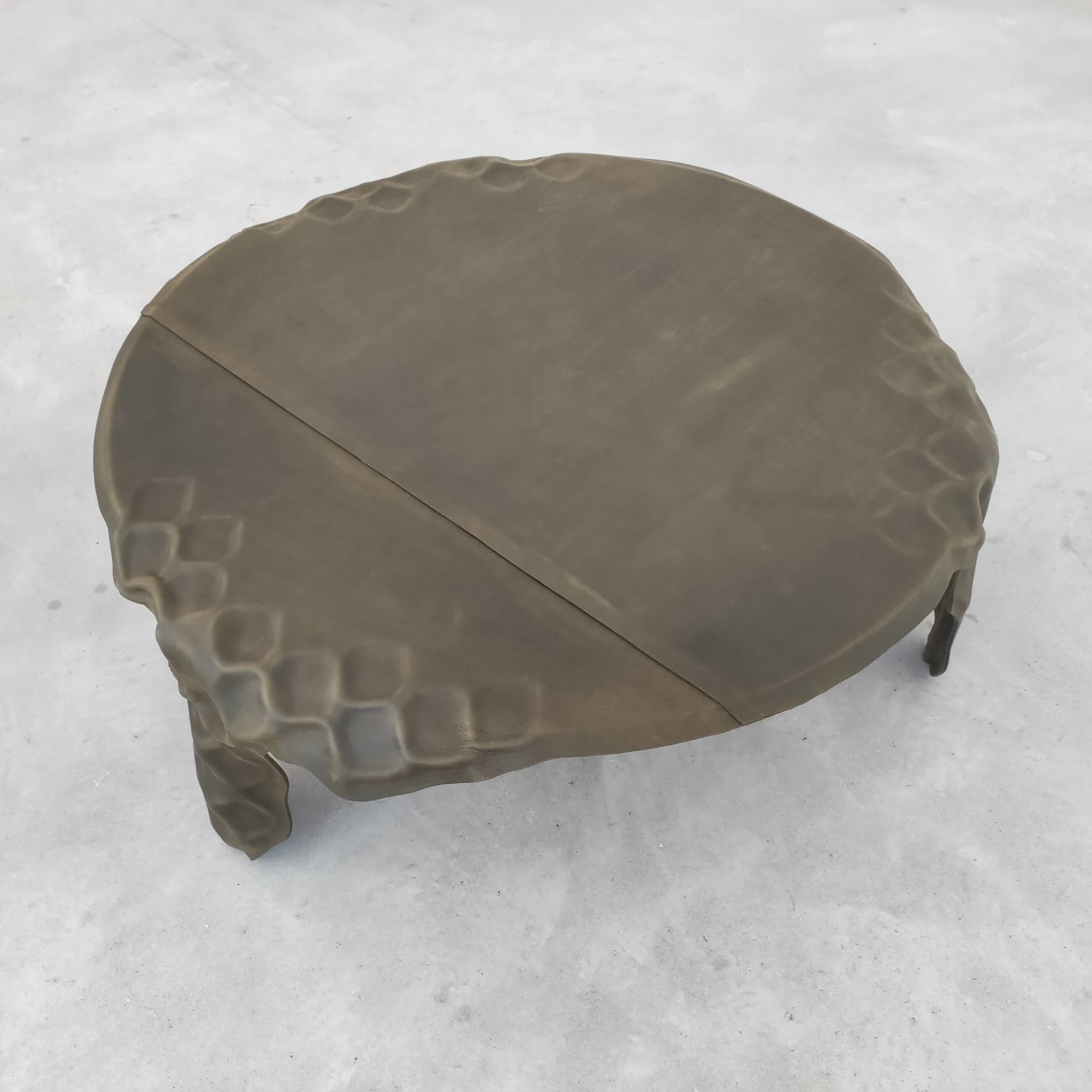 Trent Jansen and Johnny Nargoodah, Ngumu Janka Warnti Coffee Table, 2020