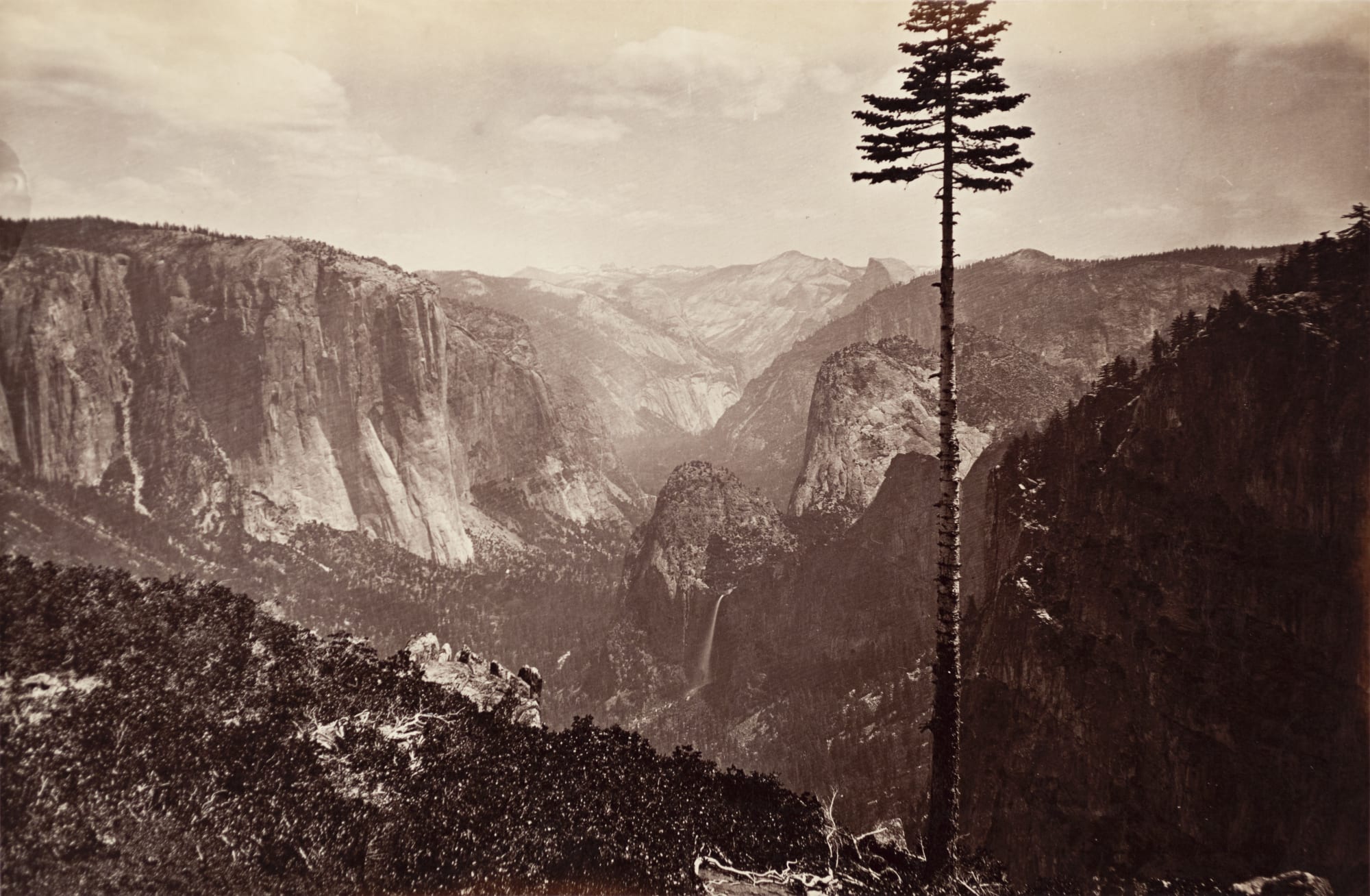 Carleton Watkins, Yosemite Valley from the Best General View, 1865-66