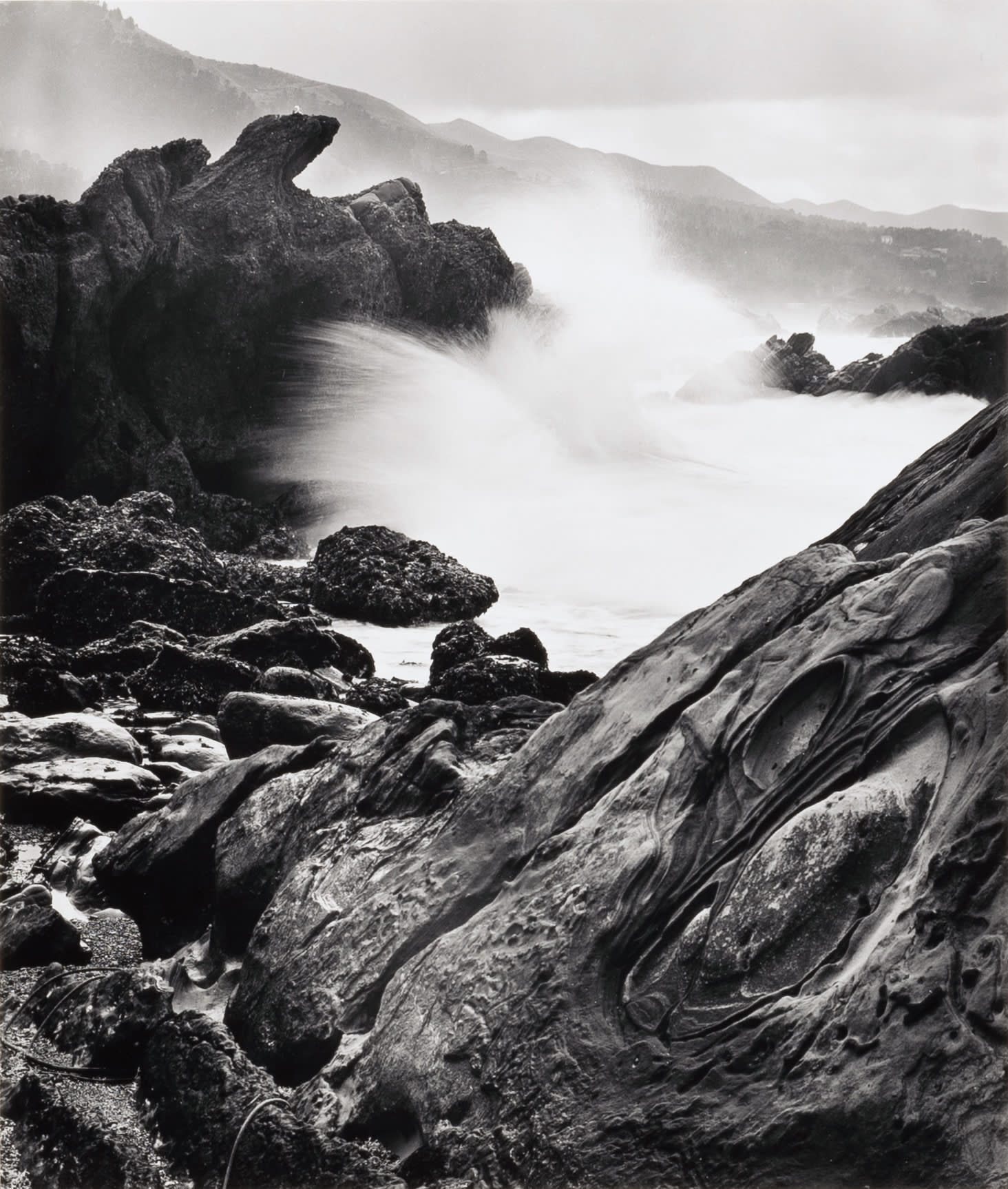 Wynn Bullock, Point Lobos Wave, 1958
