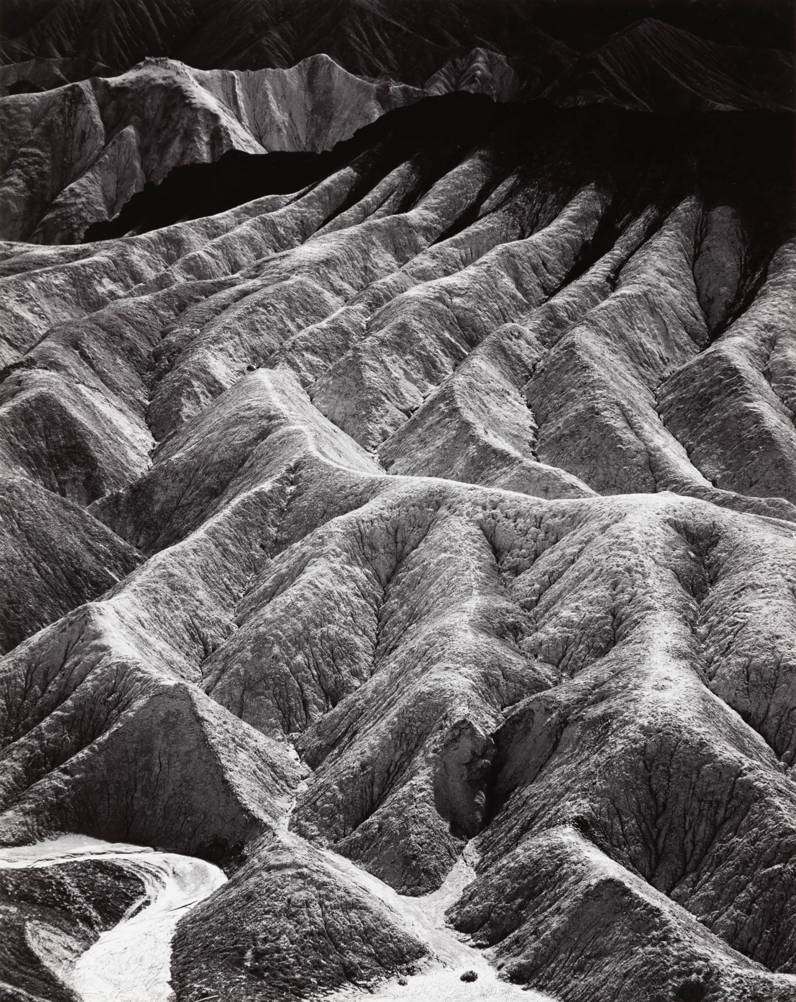 Ansel Adams, Zabriskie Point, Death Valley National Monument, California, 1942