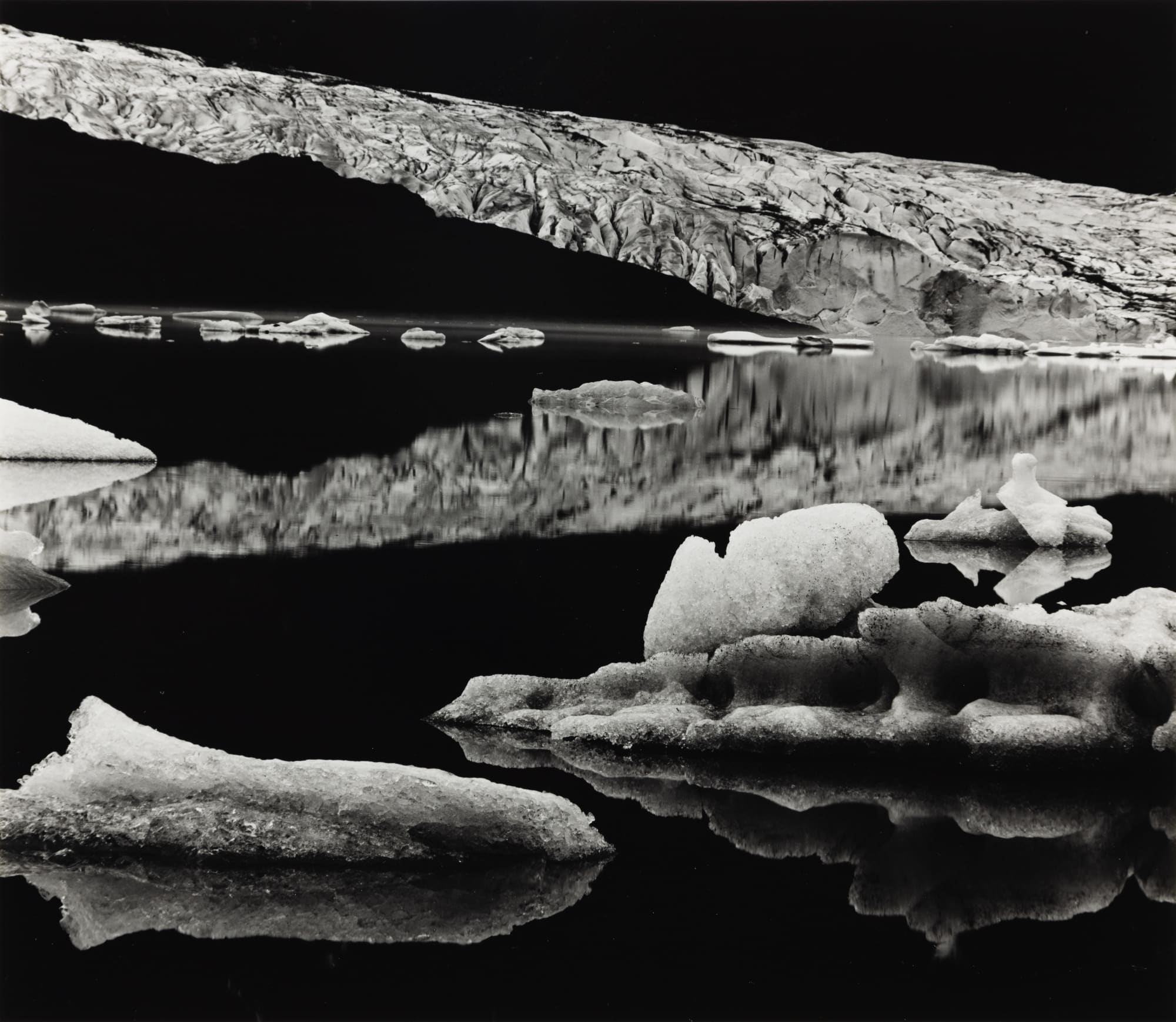 Brett Weston, Mendenhall Glacier, Alaska, 1973