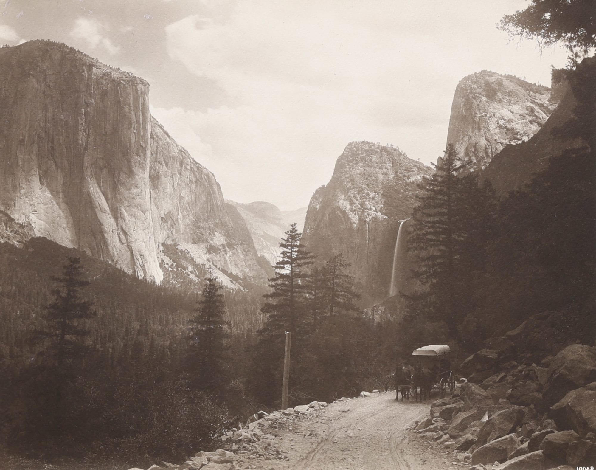 Arthur C. Pillsbury, Yosemite Valley from the Road, c. 1920
