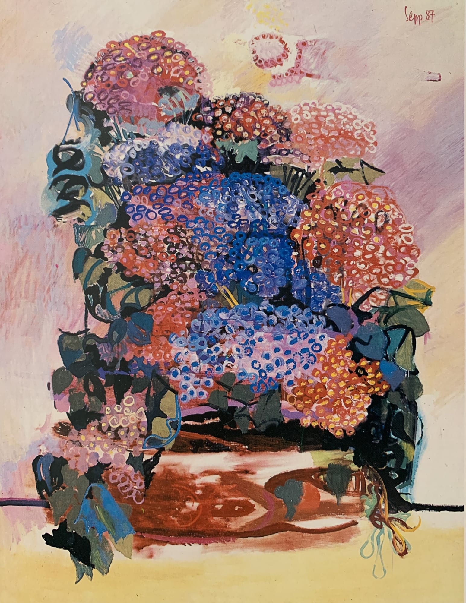 Sepp Baendereck, Flores da Primavera, 1987