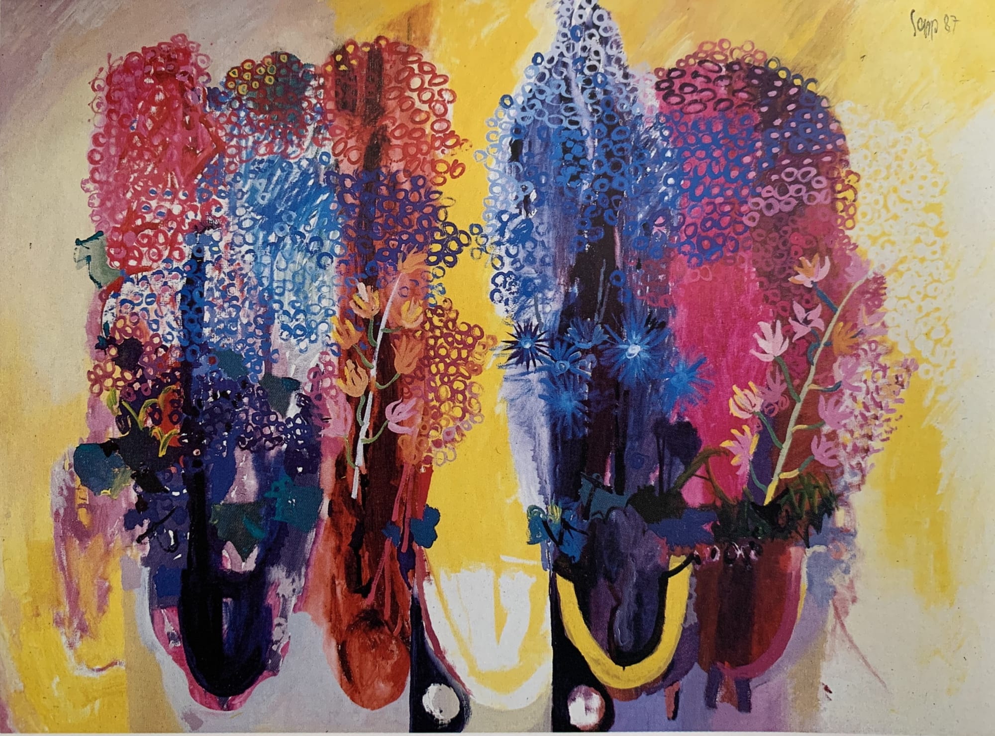 Sepp Baendereck, Flores de Outono, 1987