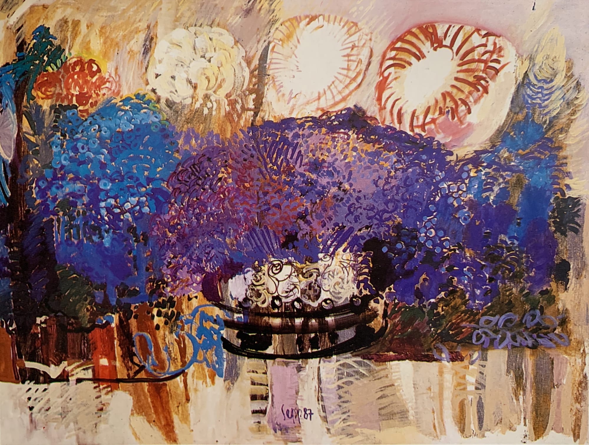 Sepp Baendereck, Fleur du Mal, 1987