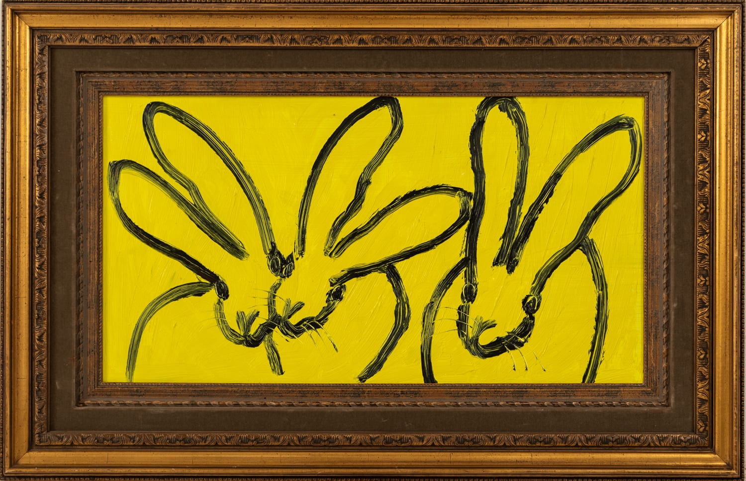 Hunt Slonem, Red 3 Play, 2020