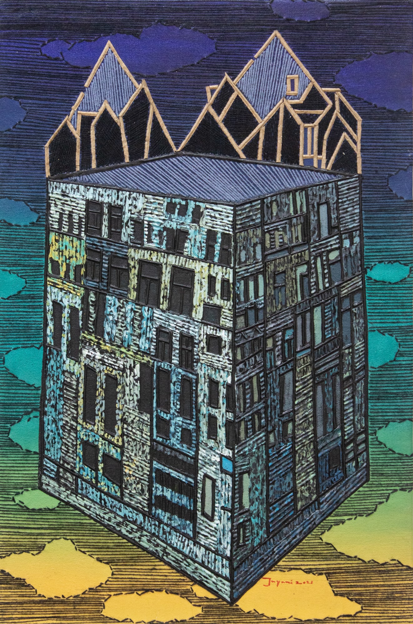 Chathurika Jayani, Dreamscape 2, 2021