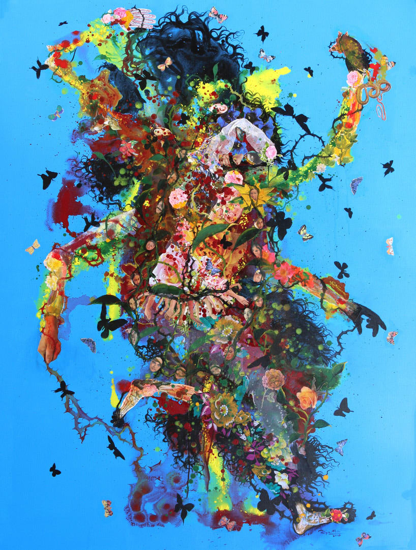 Priyantha Udagedara, Vanamali with Four Hands, 2015