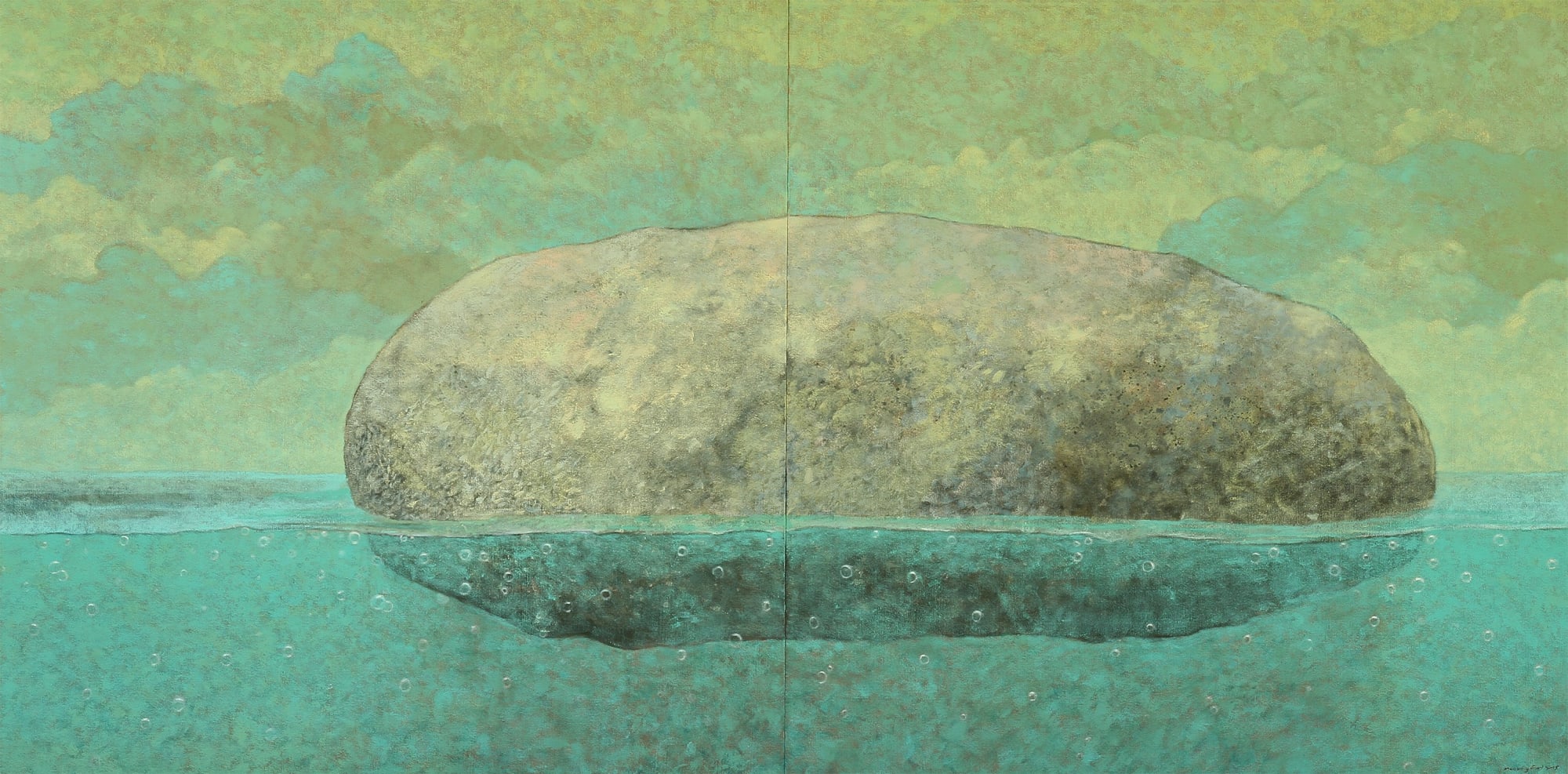 Gayan Prageeth, Floating Rock , 2015