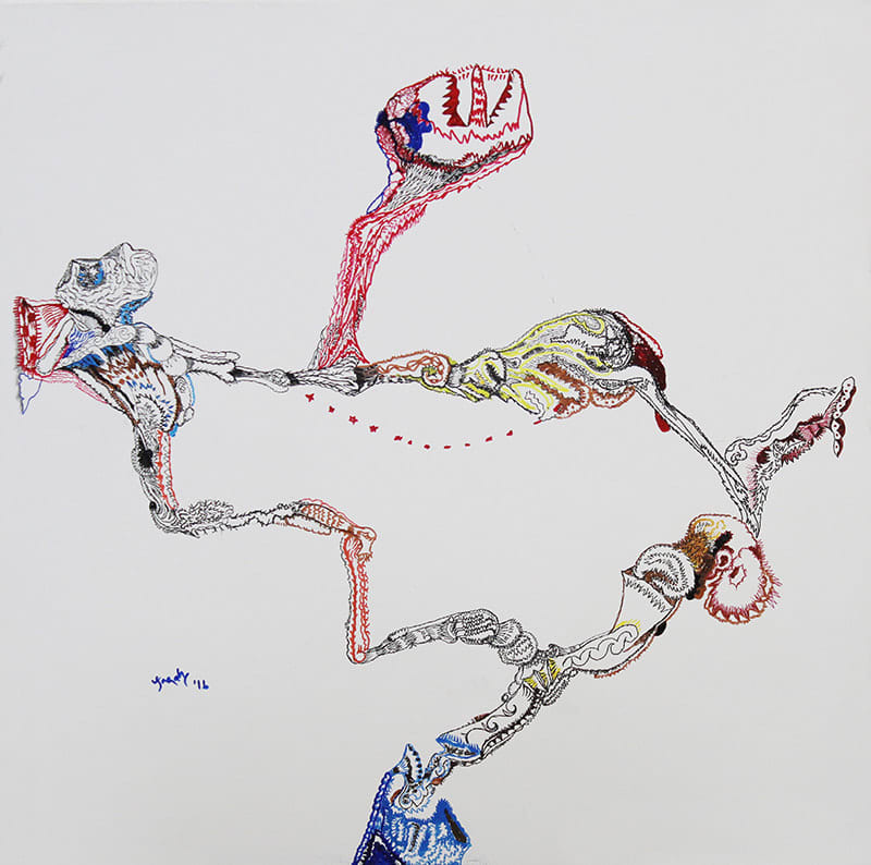 Jagath Weerasinghe, A Premonition of a Kind I, 2016