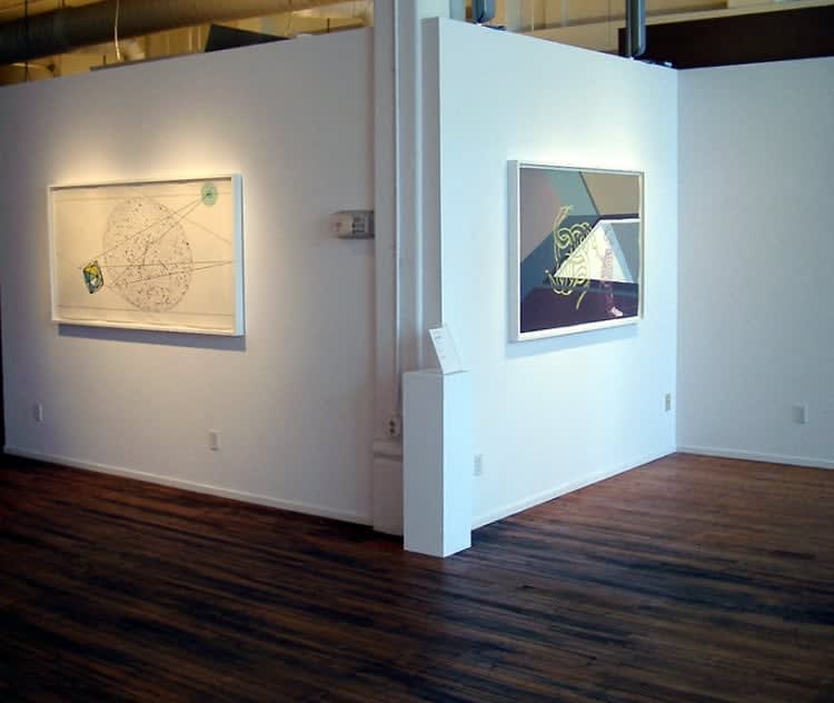 Jesse Bransford, Jesse Bransford: Recent Drawings, Installation View, 2005