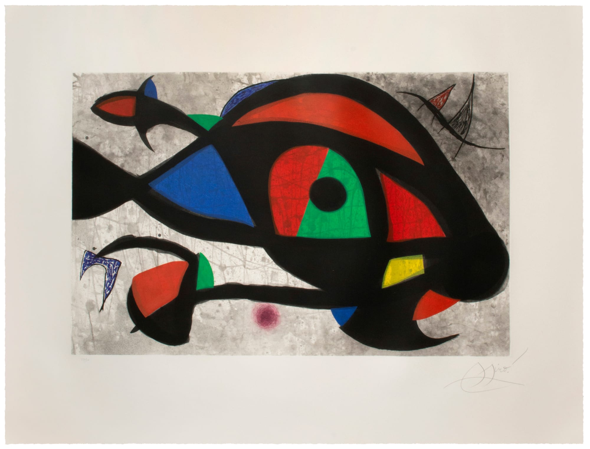Joan Miró, Le Beluga, 1975