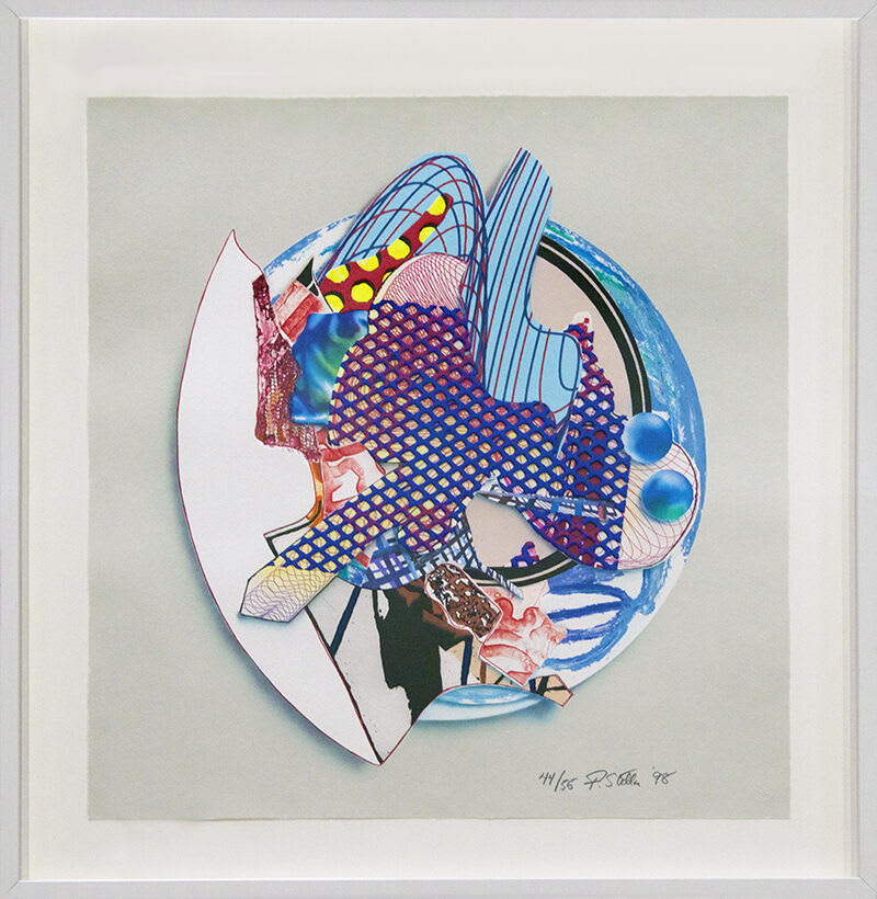 Frank Stella, Iffish, from Imaginary Places III, 1998