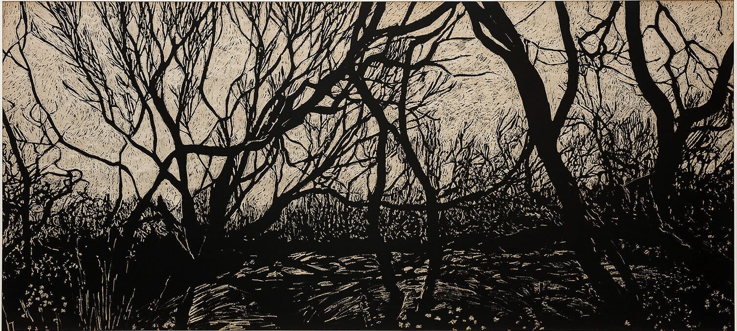 Jan Hendrix, Sylva I (Burnt), 2019