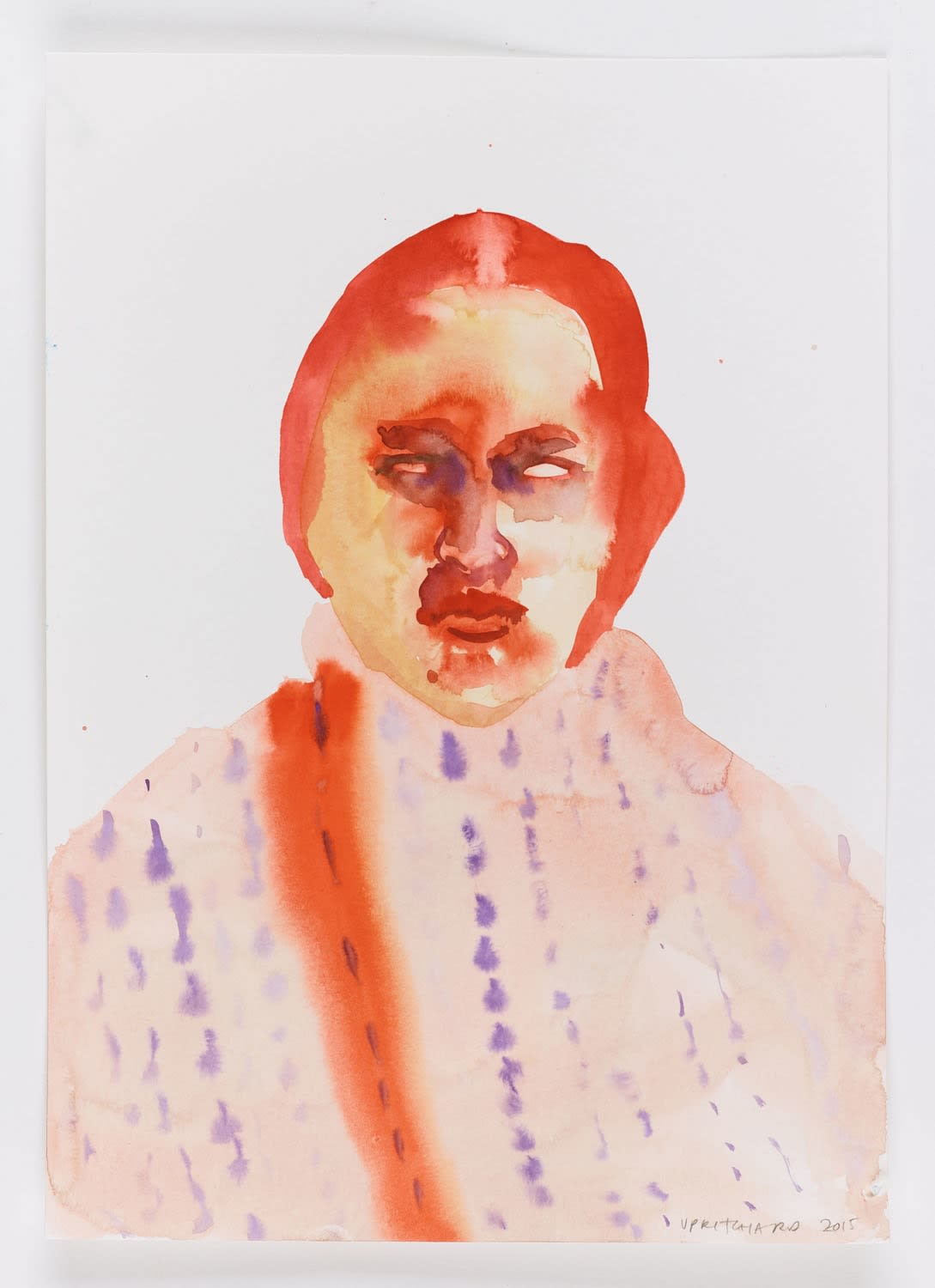 Francis Upritchard, Red Face Woman, 2018