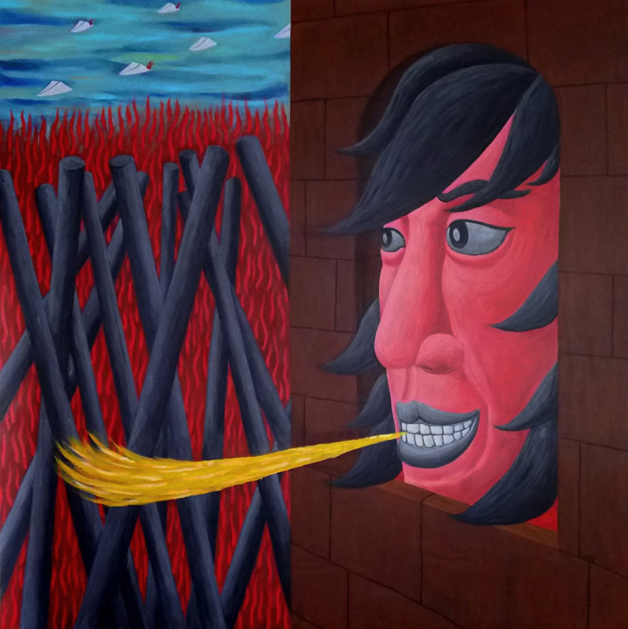 Masaru Suyama, He is at such a place again